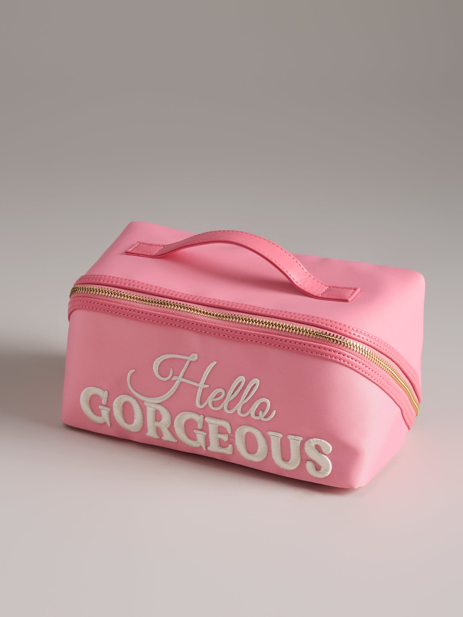 "Hello Gorgeous" Cosmetic Zip Pouch