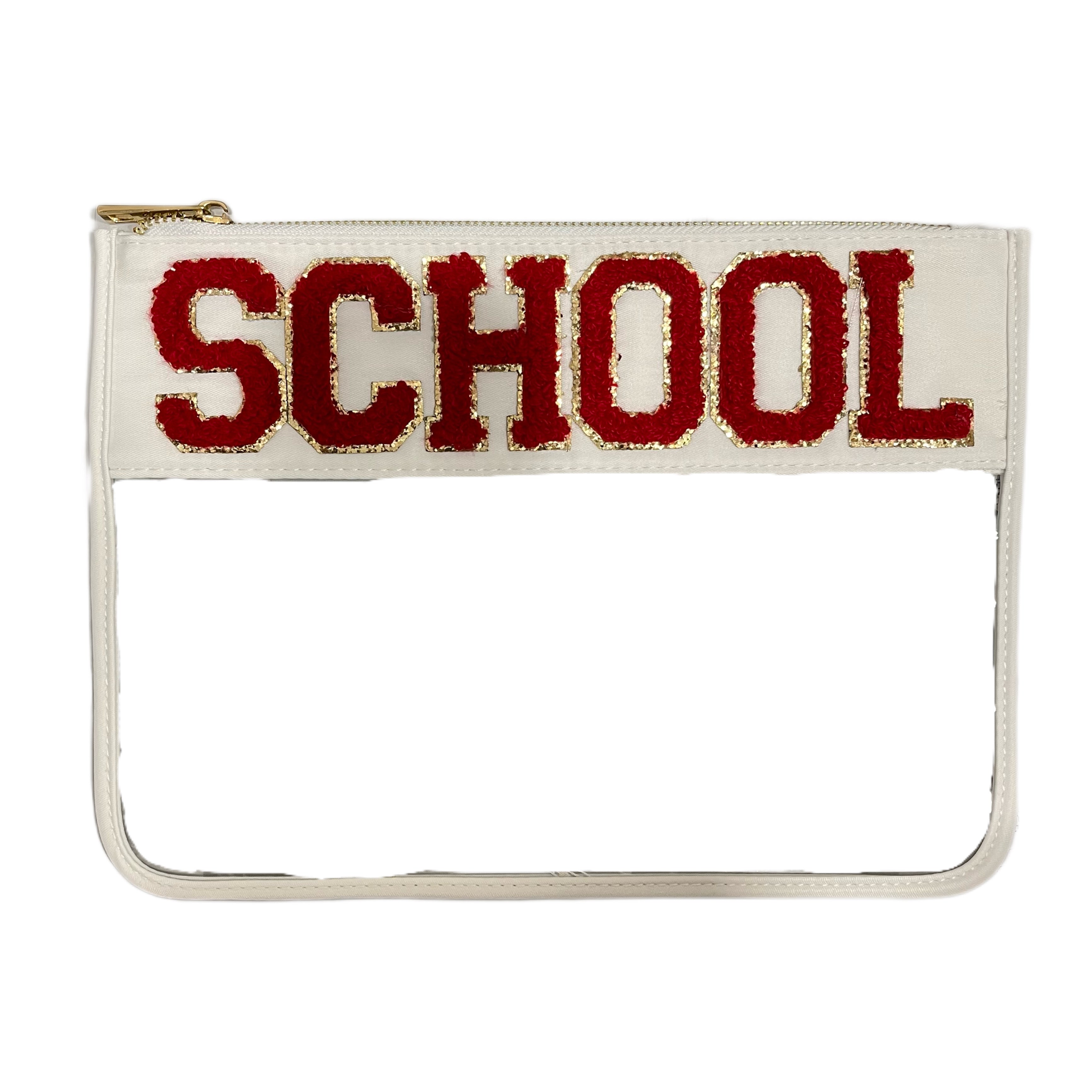 Varsitly Letter Clear Bag