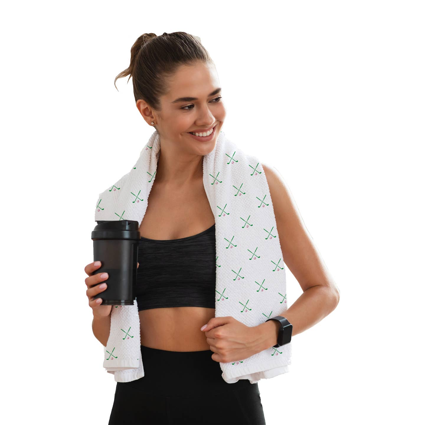 Sports Towel Golf Clubs