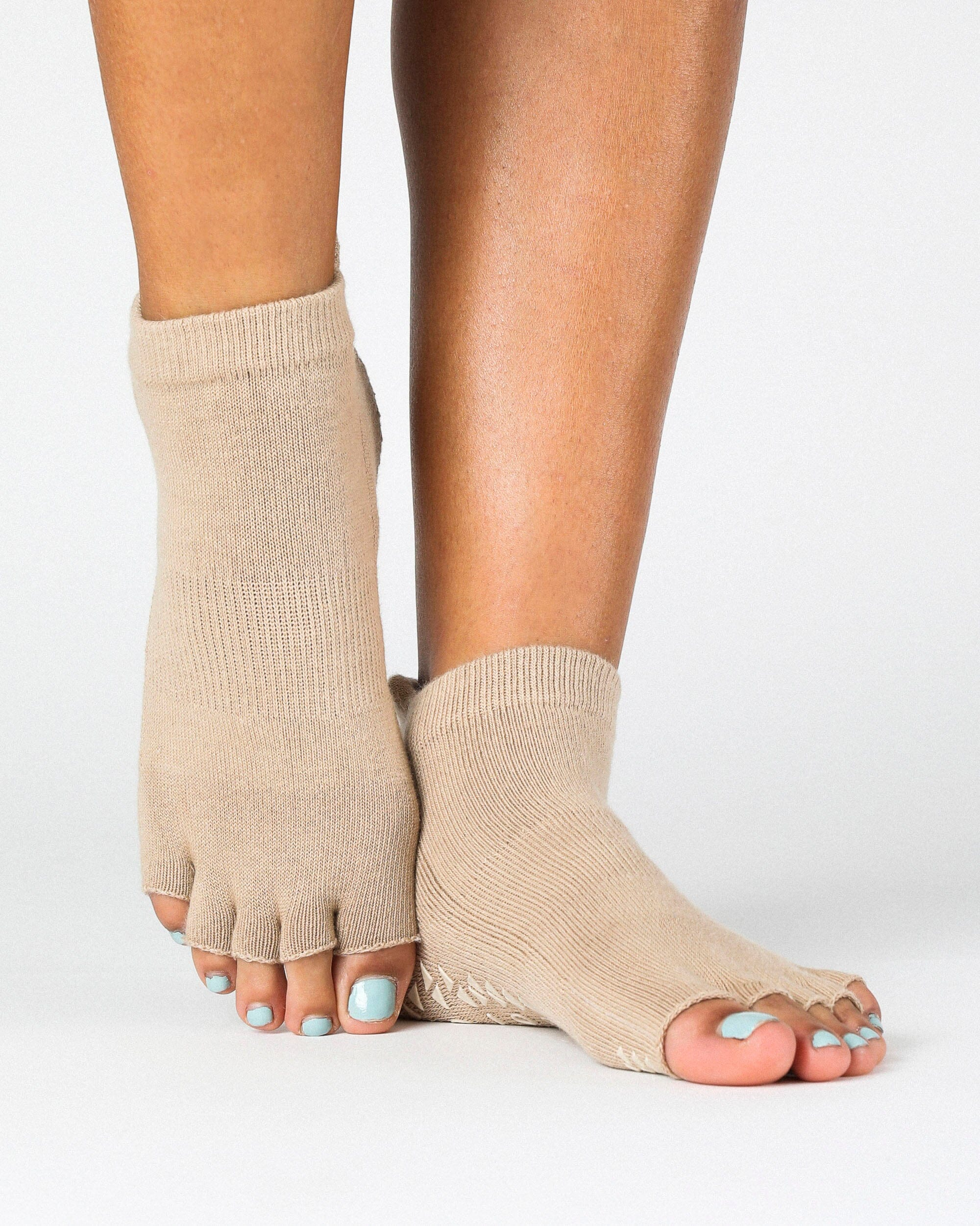 Women's Basal Toeless Full Foot Grip Sock