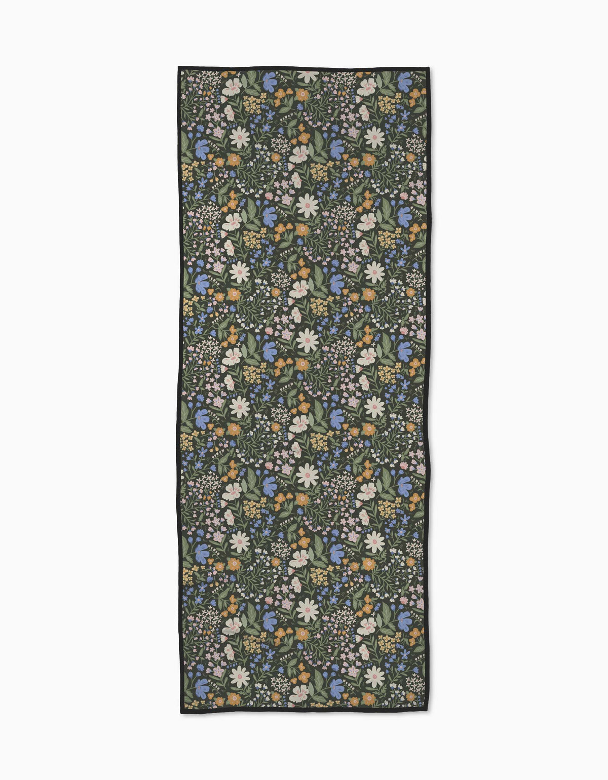 Wildflower Vine Blush Yoga Towel