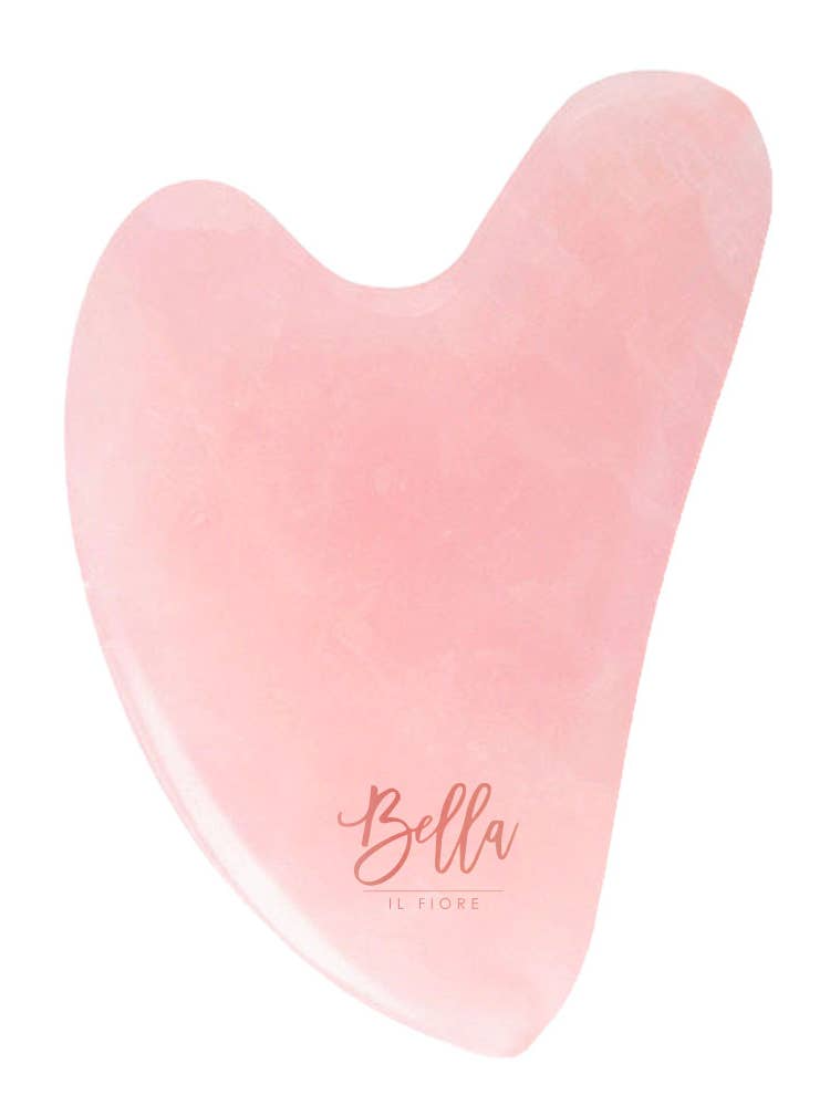 Rose Quartz Gua Sha Facial Stone