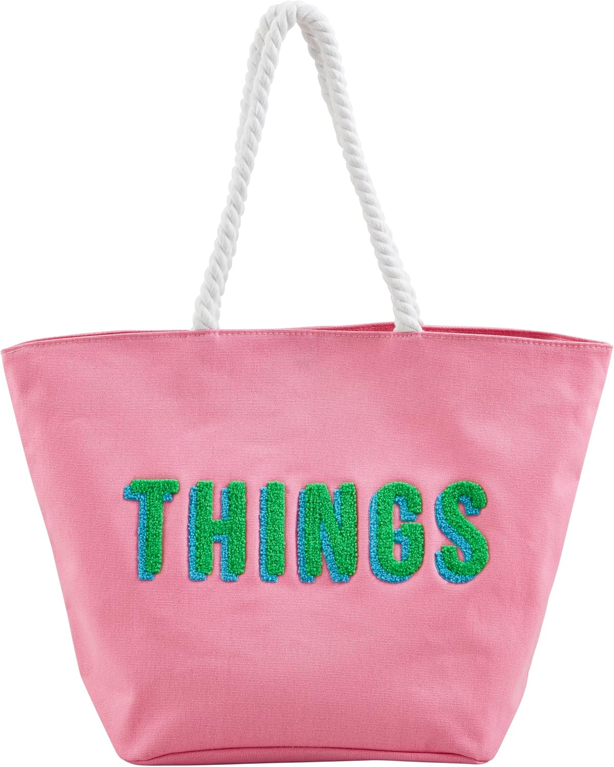 Pink Things Boucle Tote