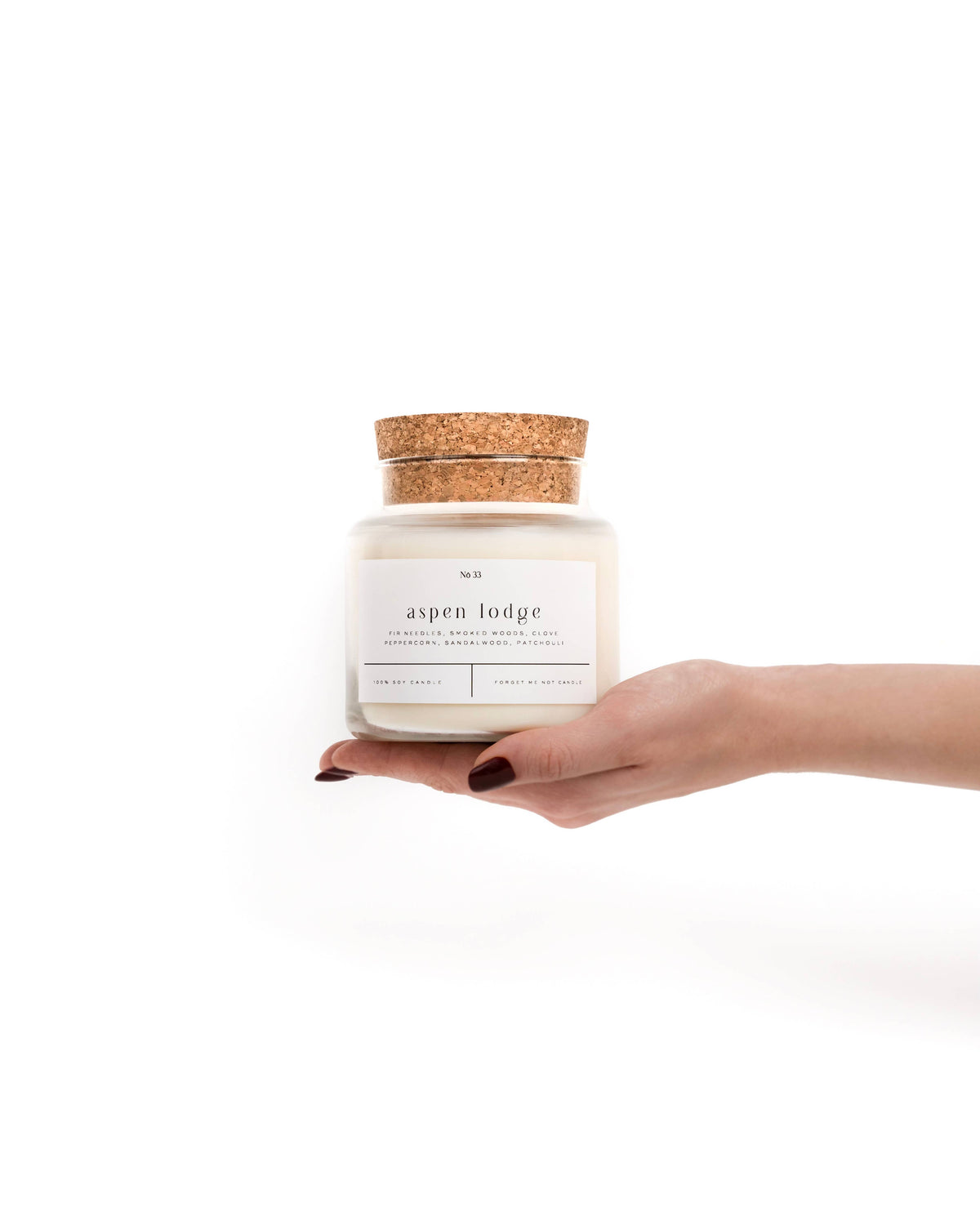 Aspen Lodge 22 oz Glass Candle