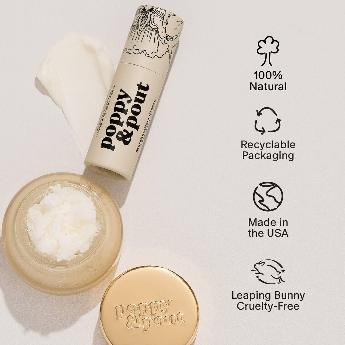 Lip Balm, Marshmallow Creme