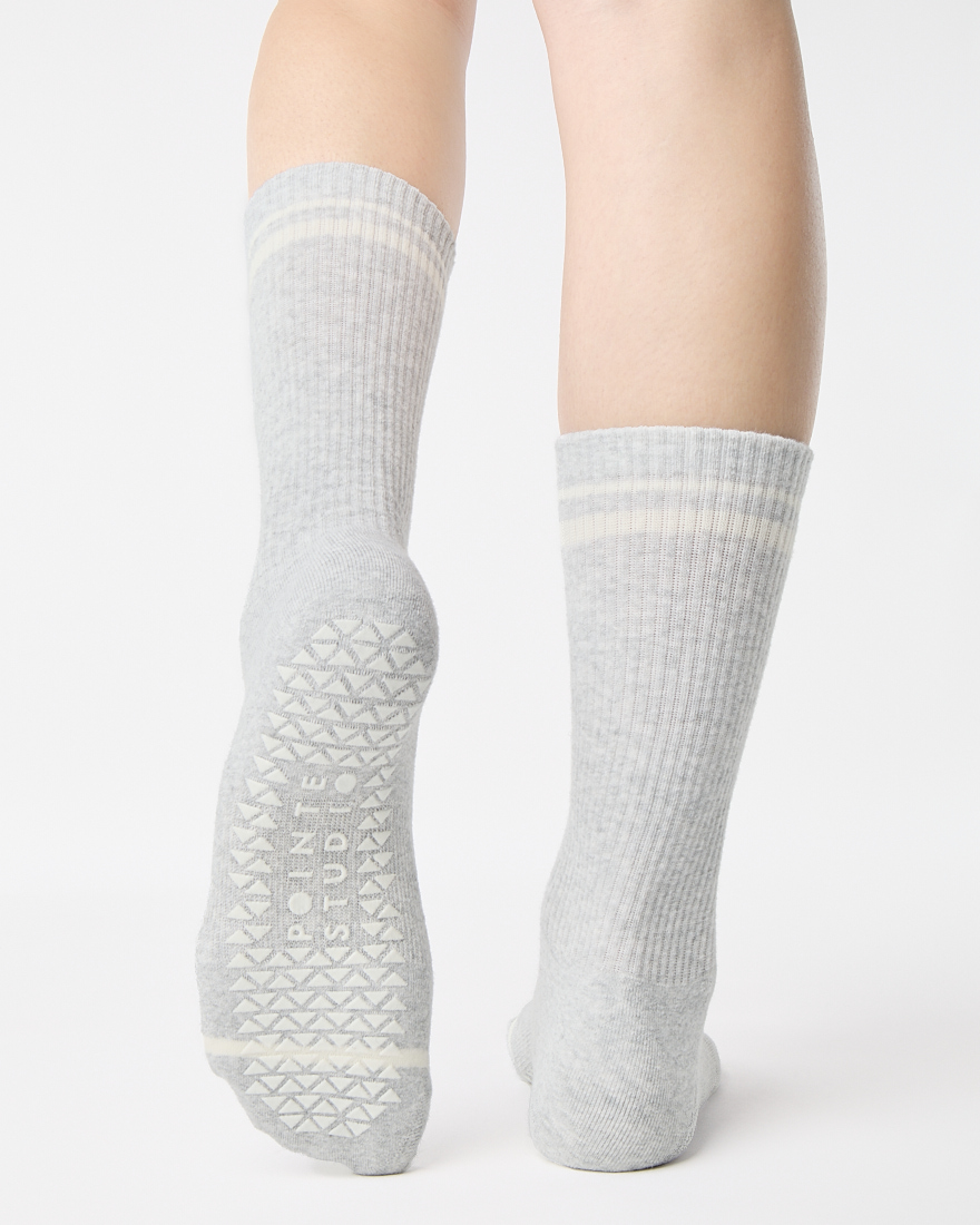 Pointe Studio Varsity Crew Grip Sock