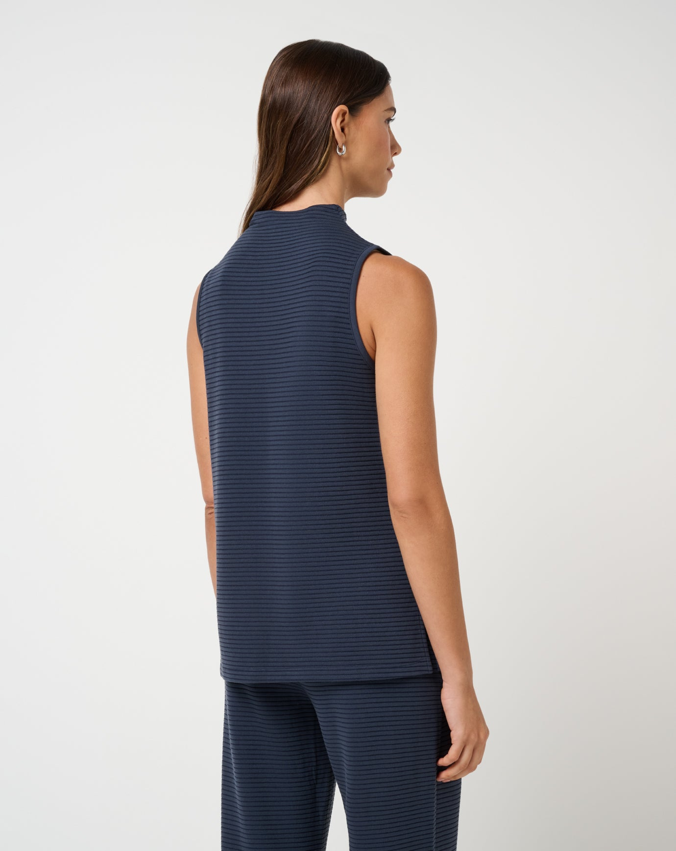 Coastal Rib Mock Neck