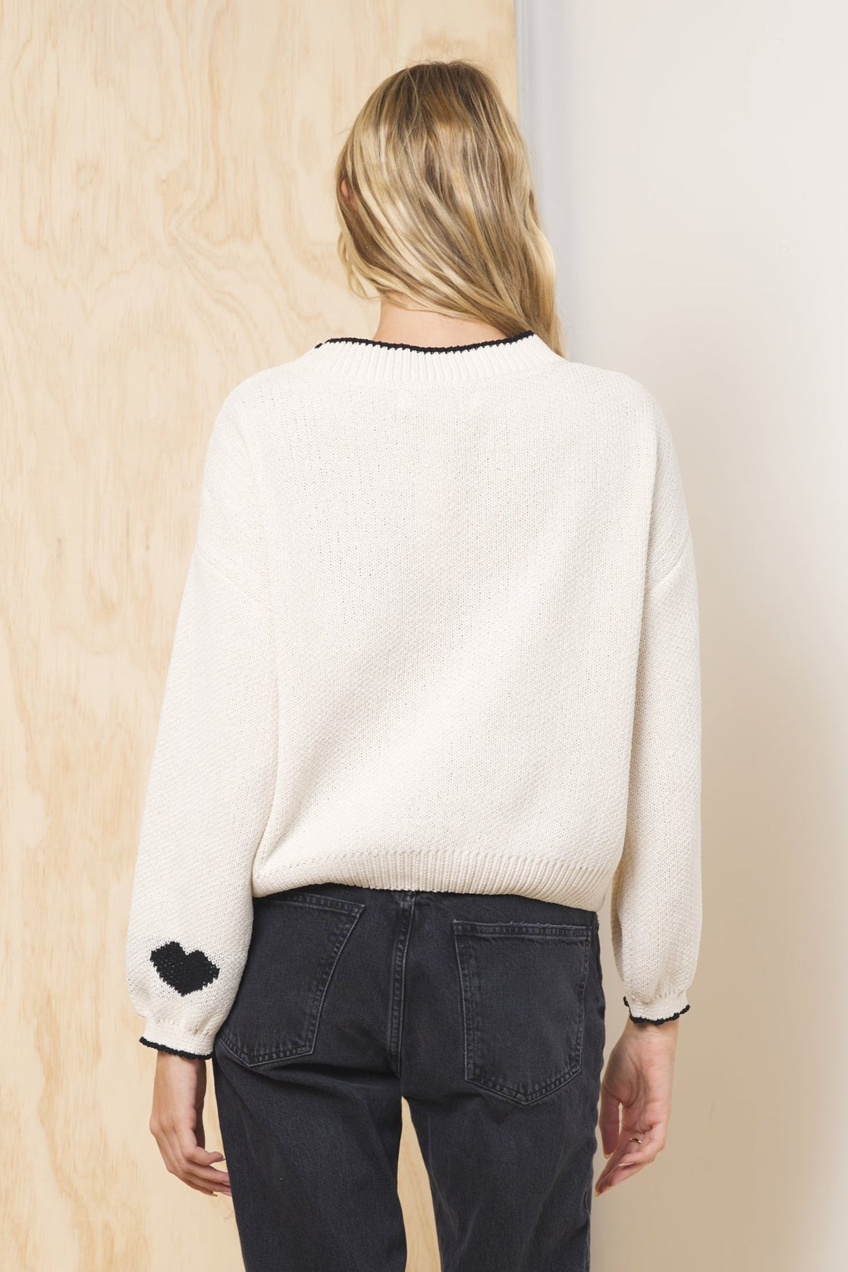 “Take Me To Paris” Jacquard Sweater