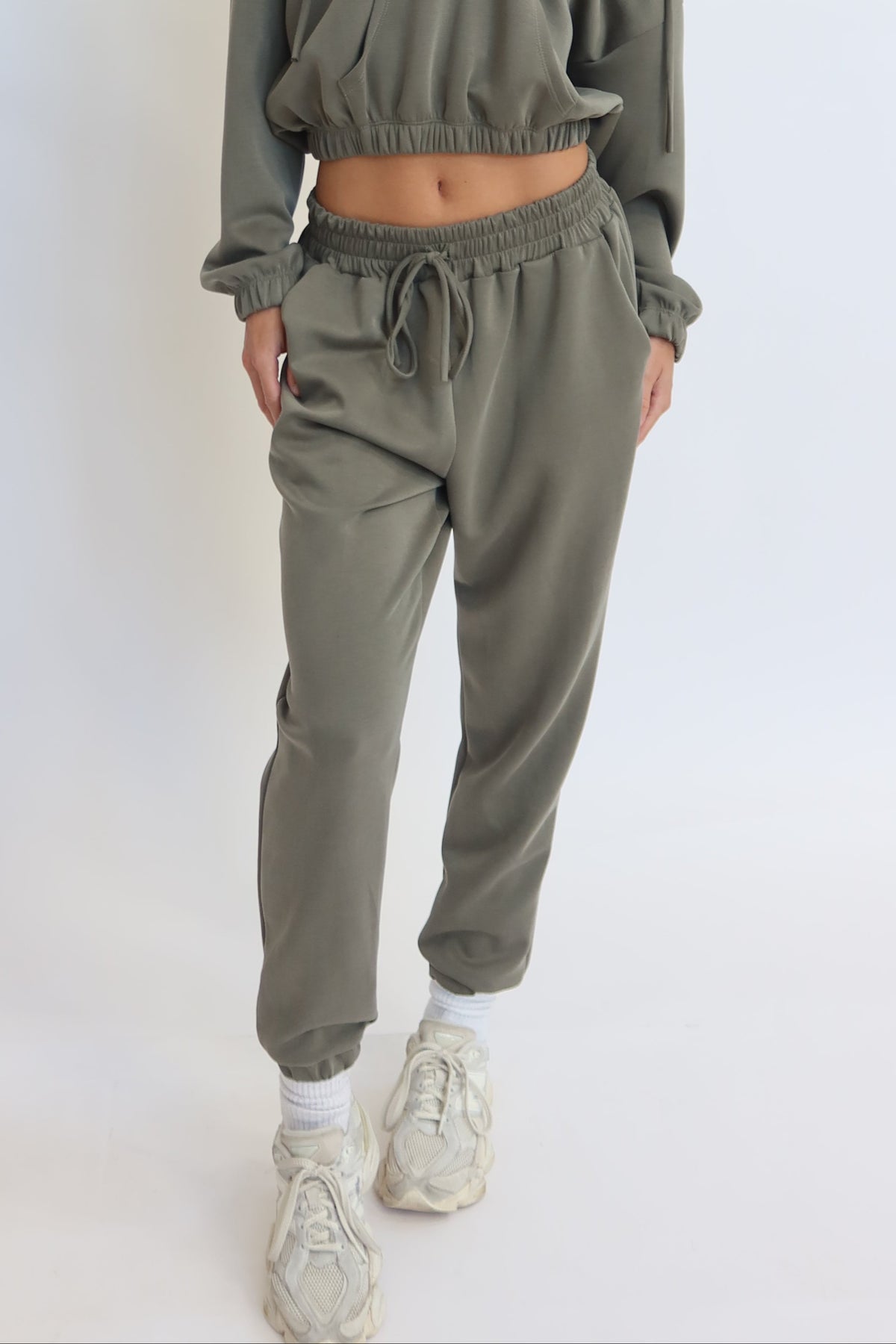 Drawstring Jogger W/ Pockets In Scuba