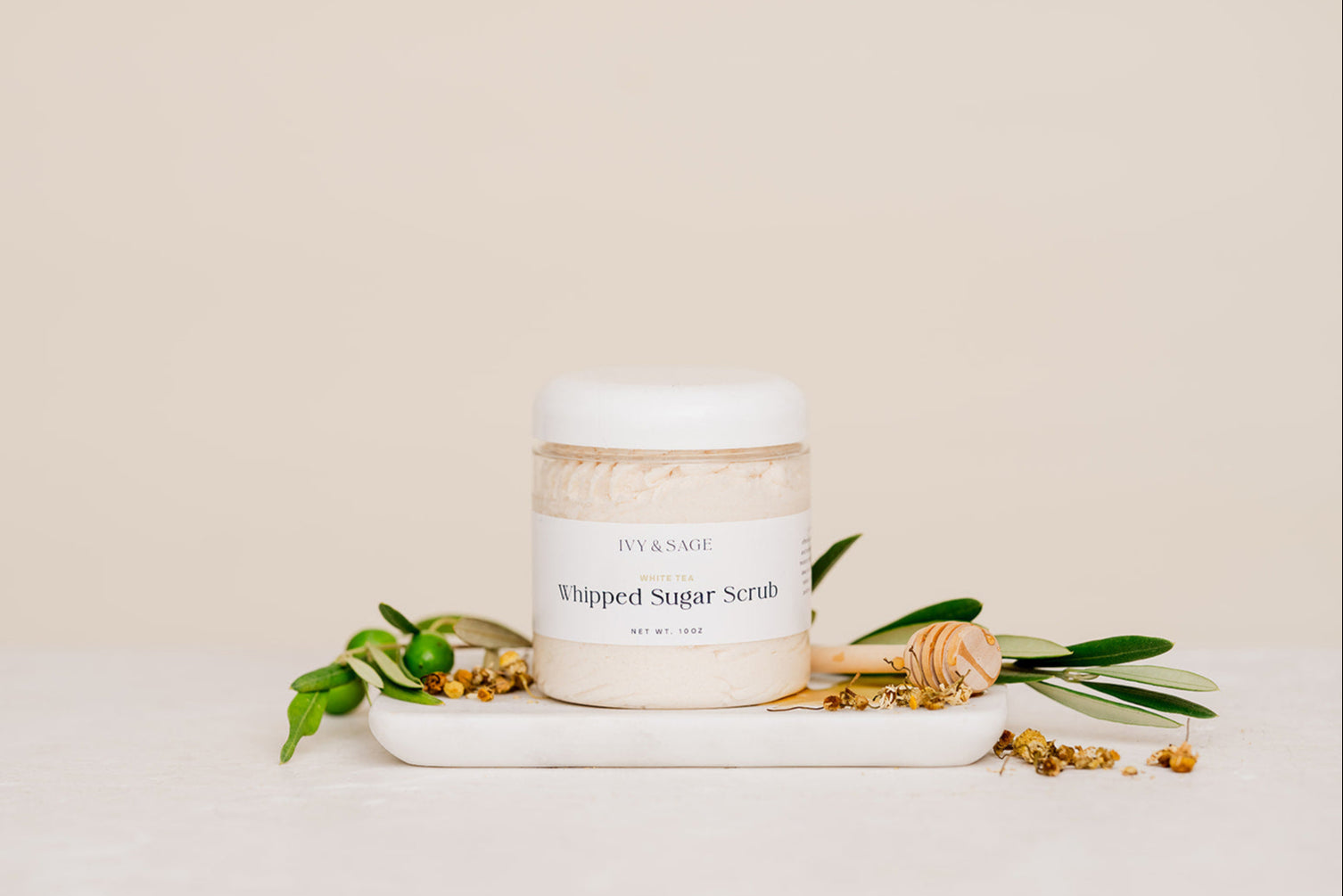 White Tea Sugar Scrub