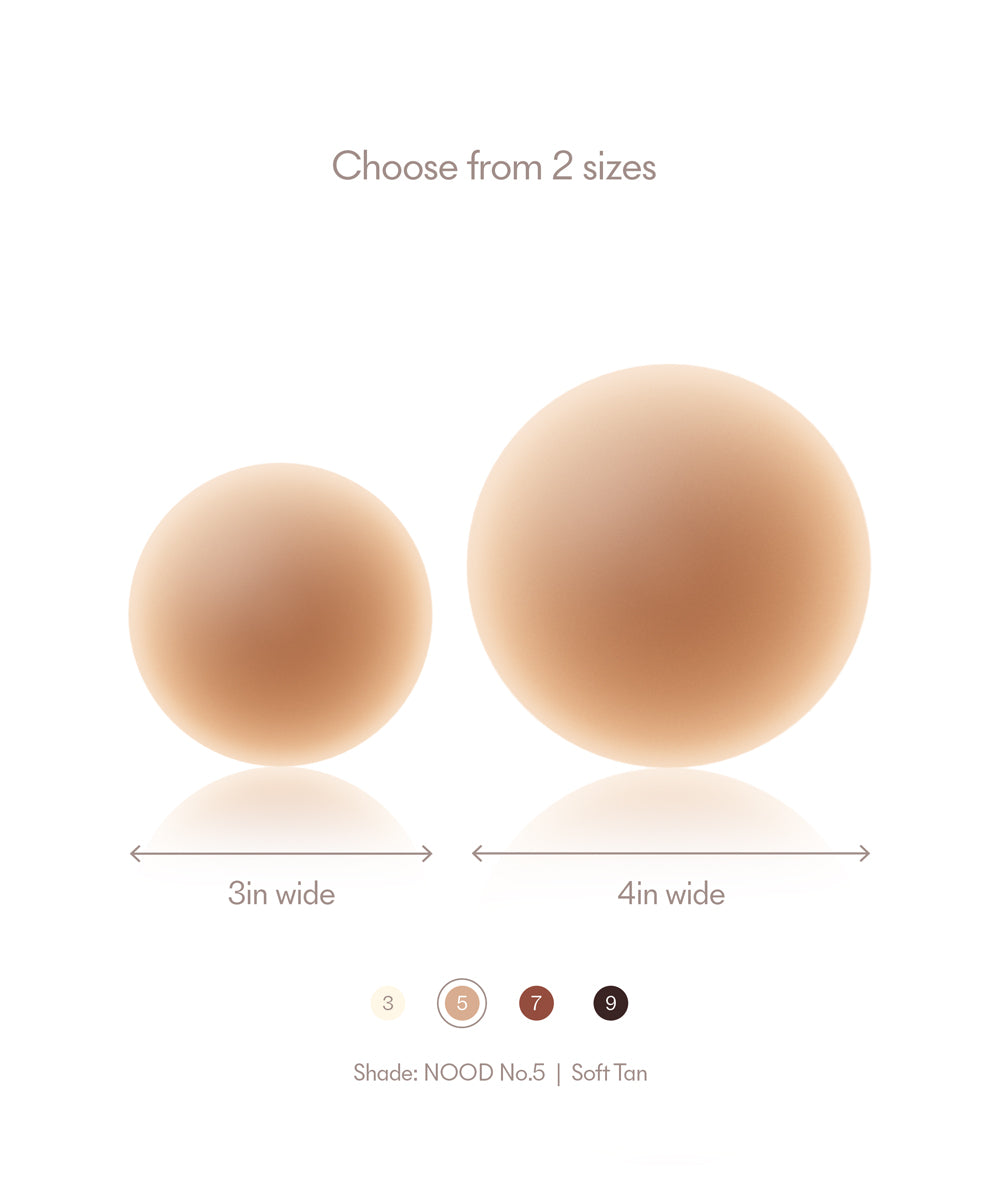 No-Show Reusable Adhesive Nipple Covers