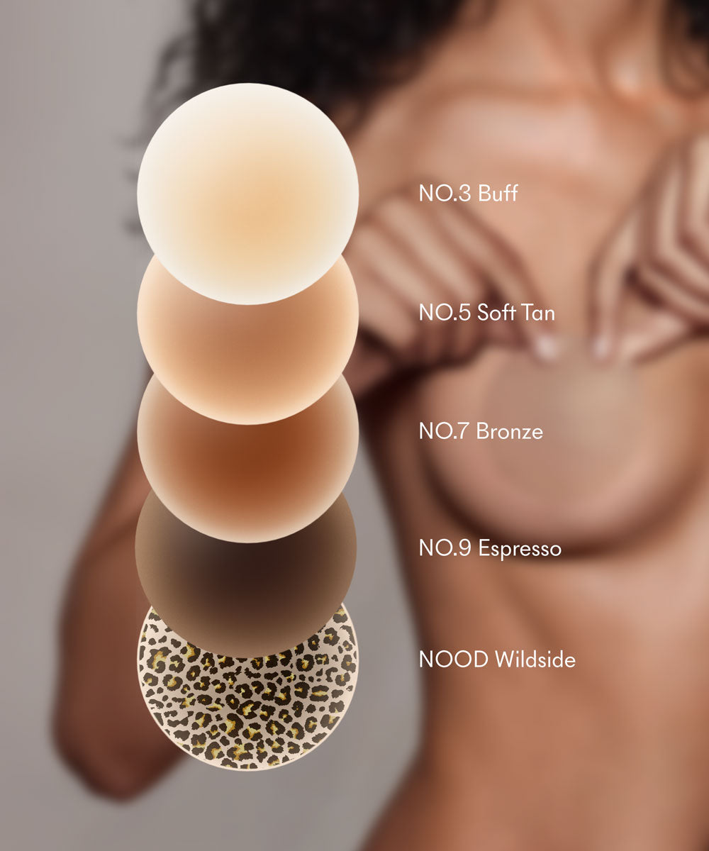 No-Show Reusable Adhesive Nipple Covers