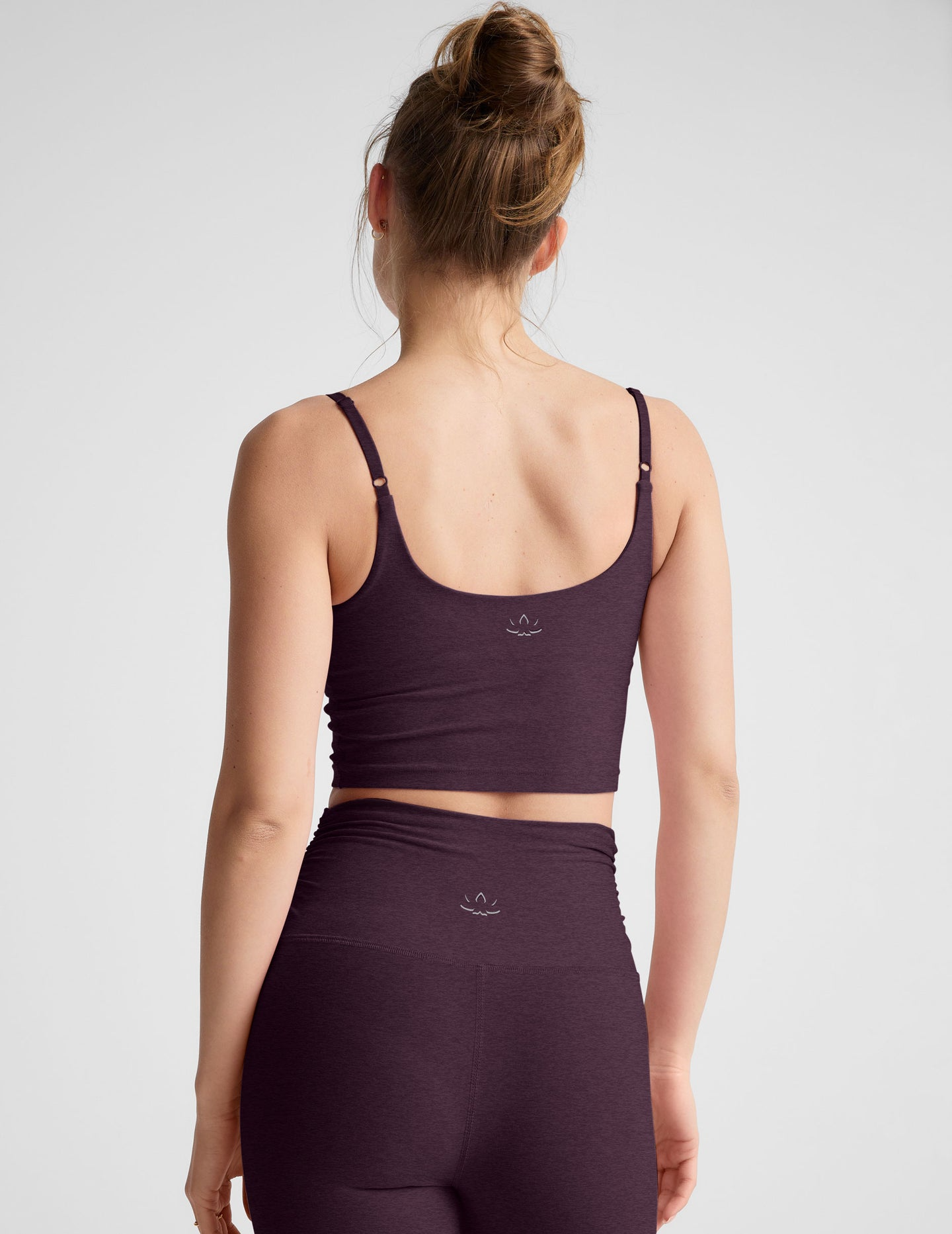 Spacedye Raise The Barre Shirred Cropped Tank