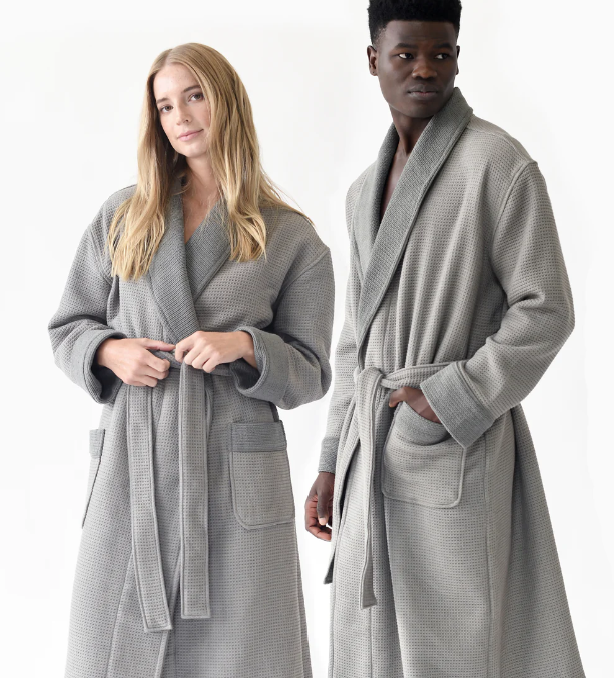 Waffle Terry Bath Robe