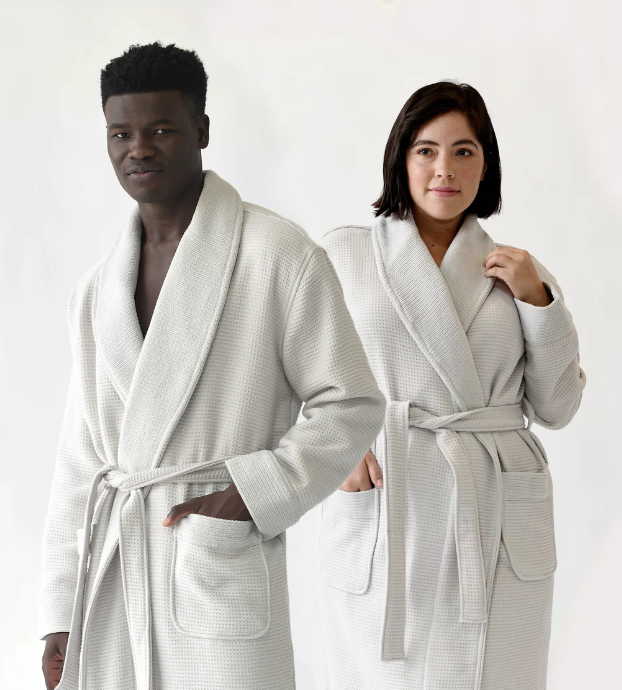 Waffle Terry Bath Robe