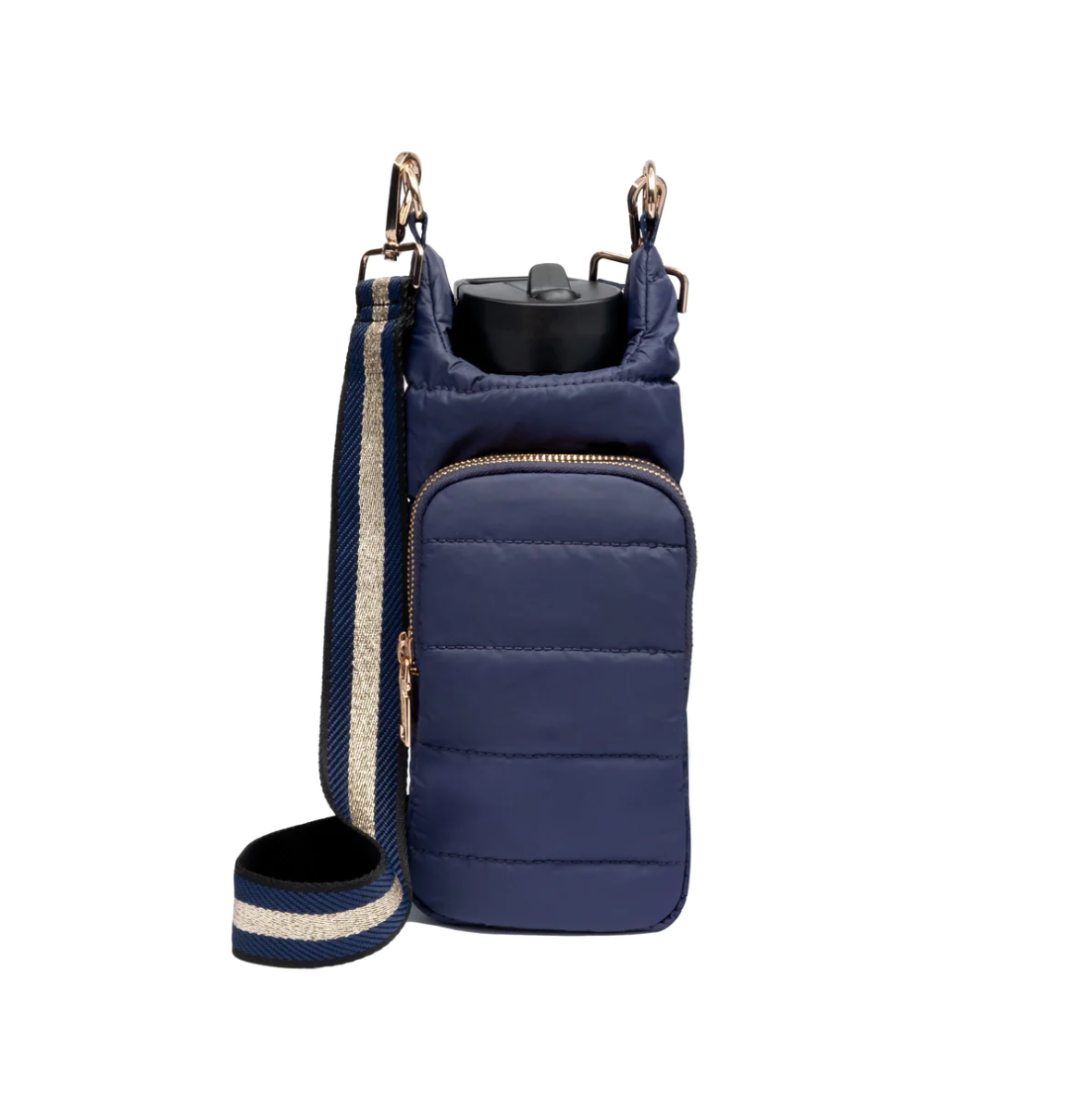 Navy Blue Matte W/ Navy Gold Strap