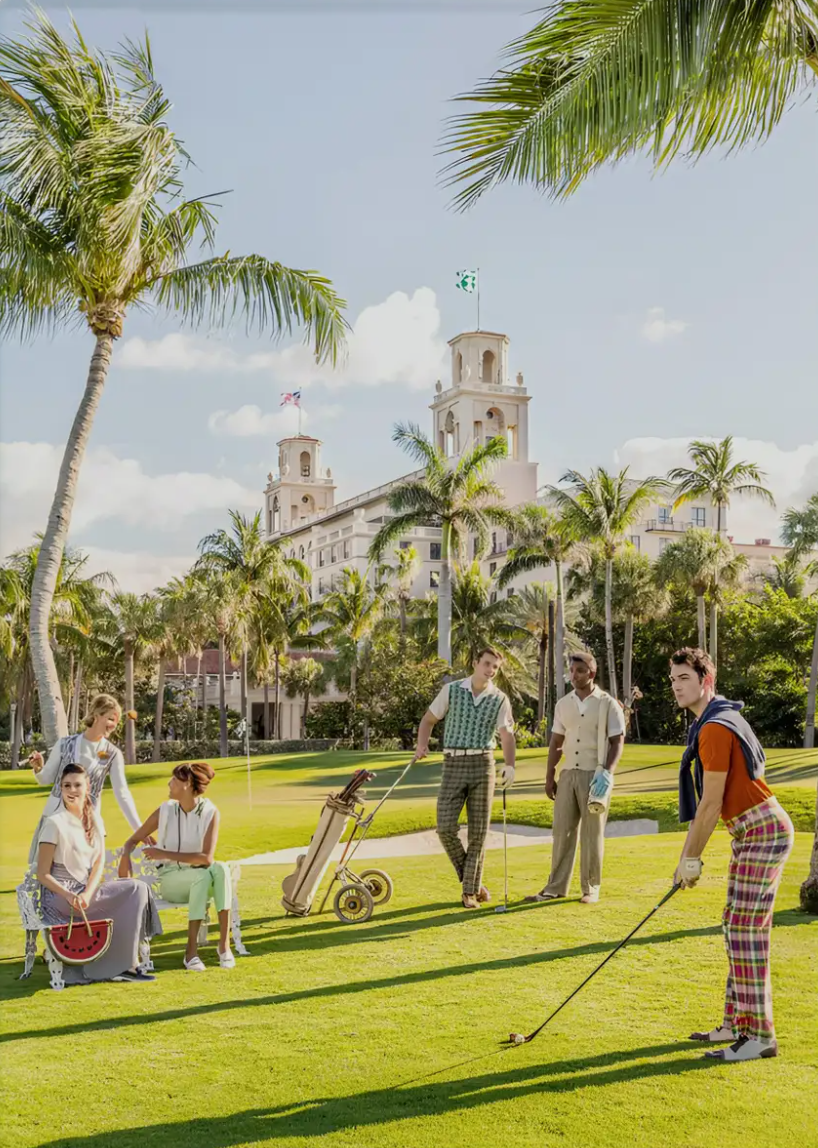 Spring Golf Cutting Board