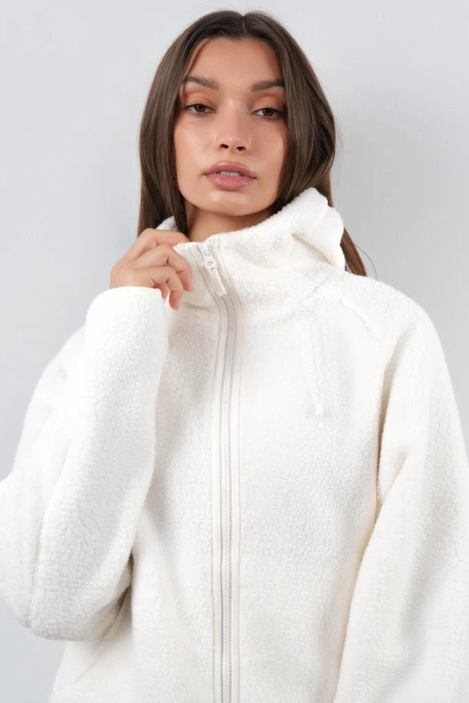 Vitality Polar Fleece Full Zip Hoodie
