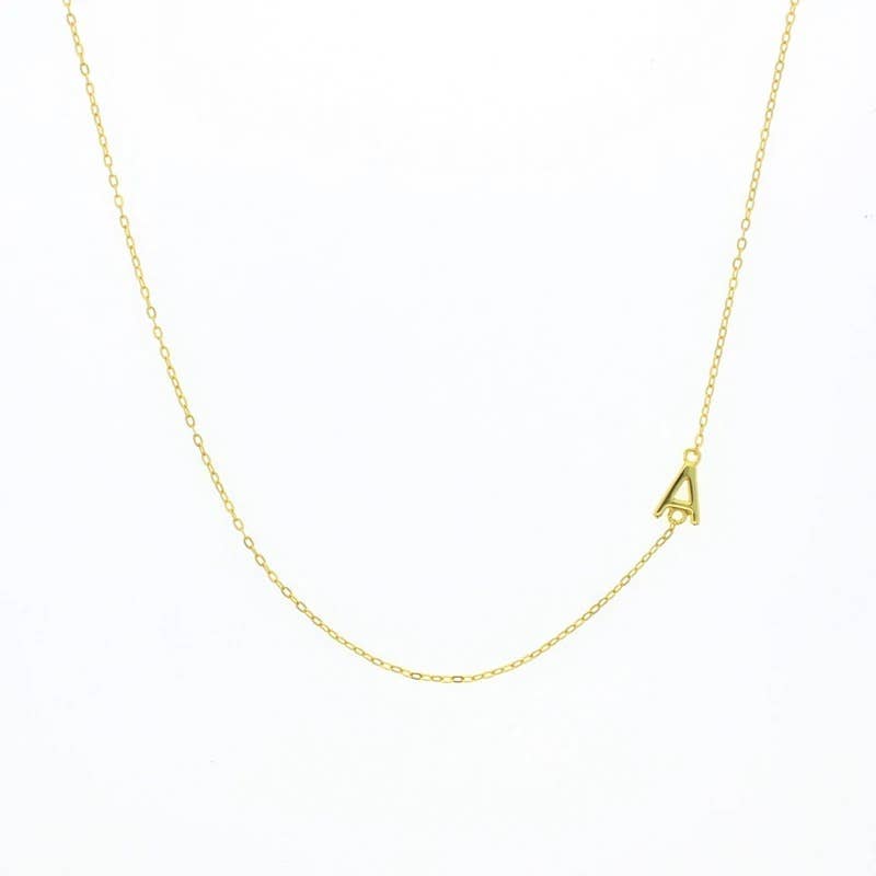 Balance Letter Necklace
