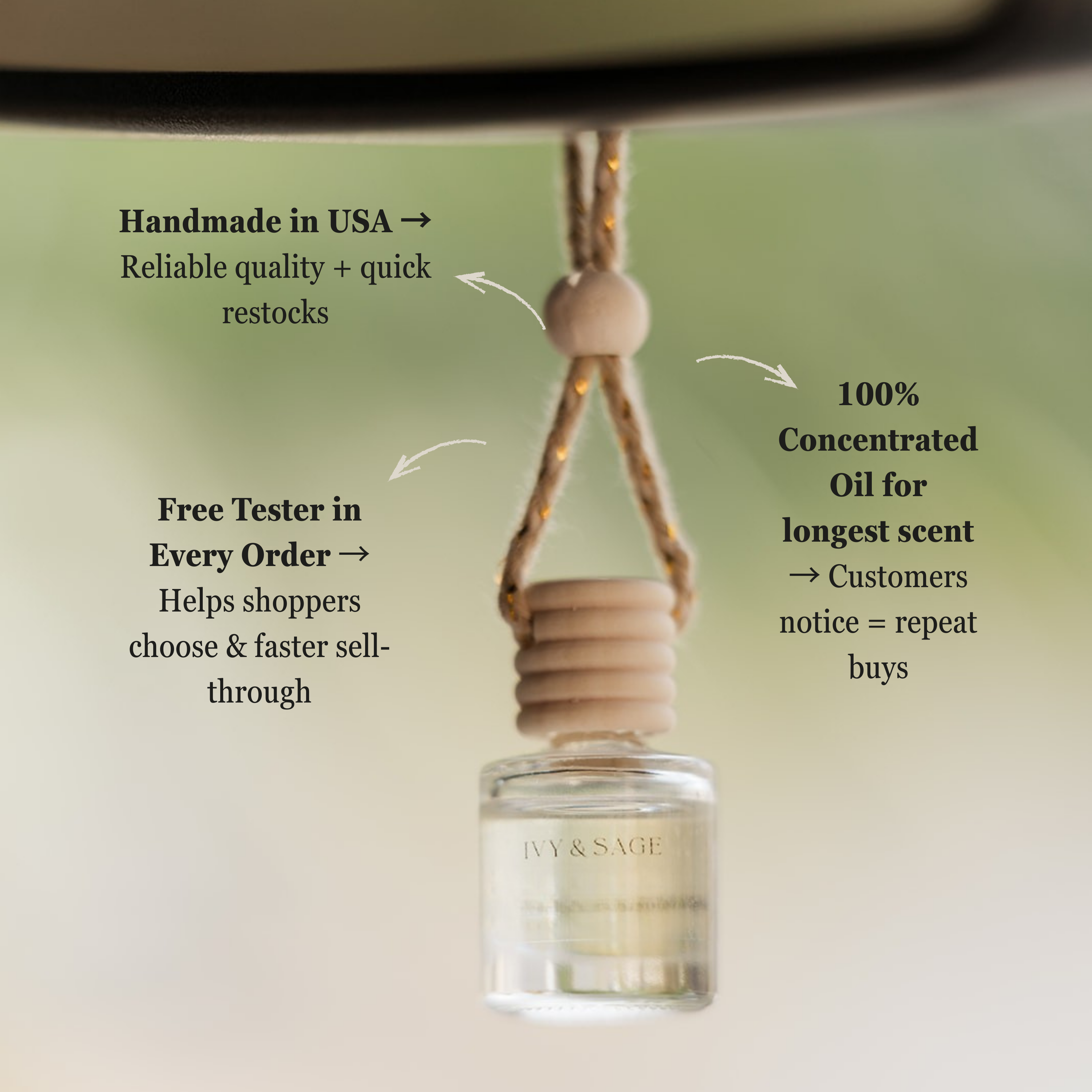 Cactus Flower Car Diffuser – Fresh Floral