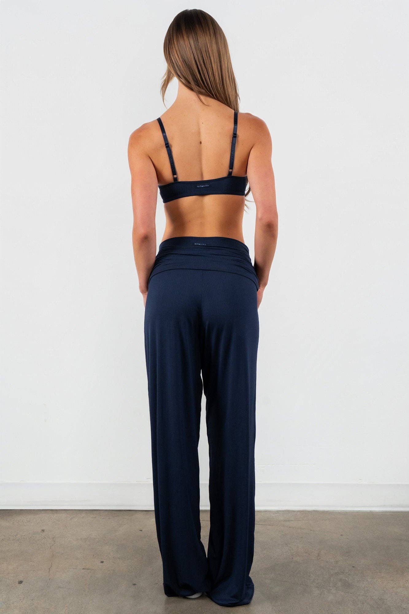 Vitality Float Rib Foldover Pant