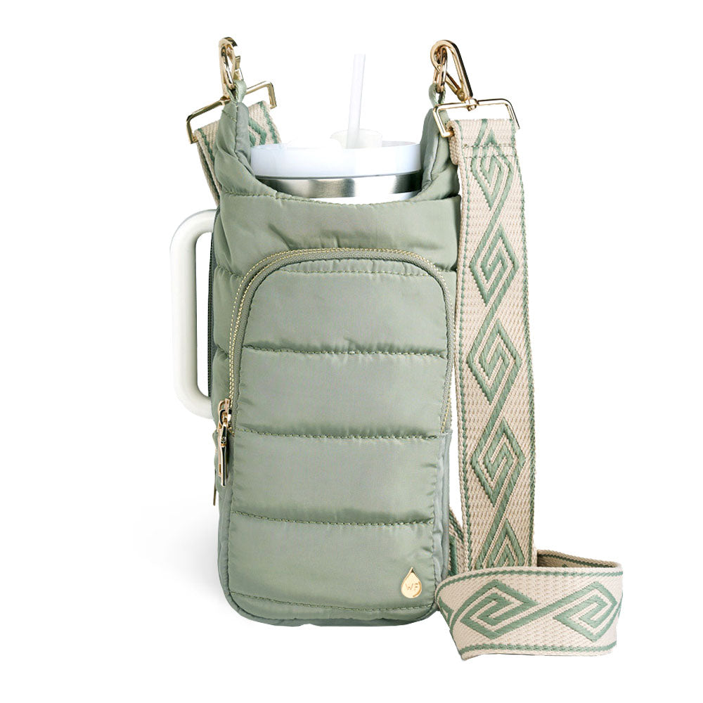 Sage Green with Sage and Tan Strap