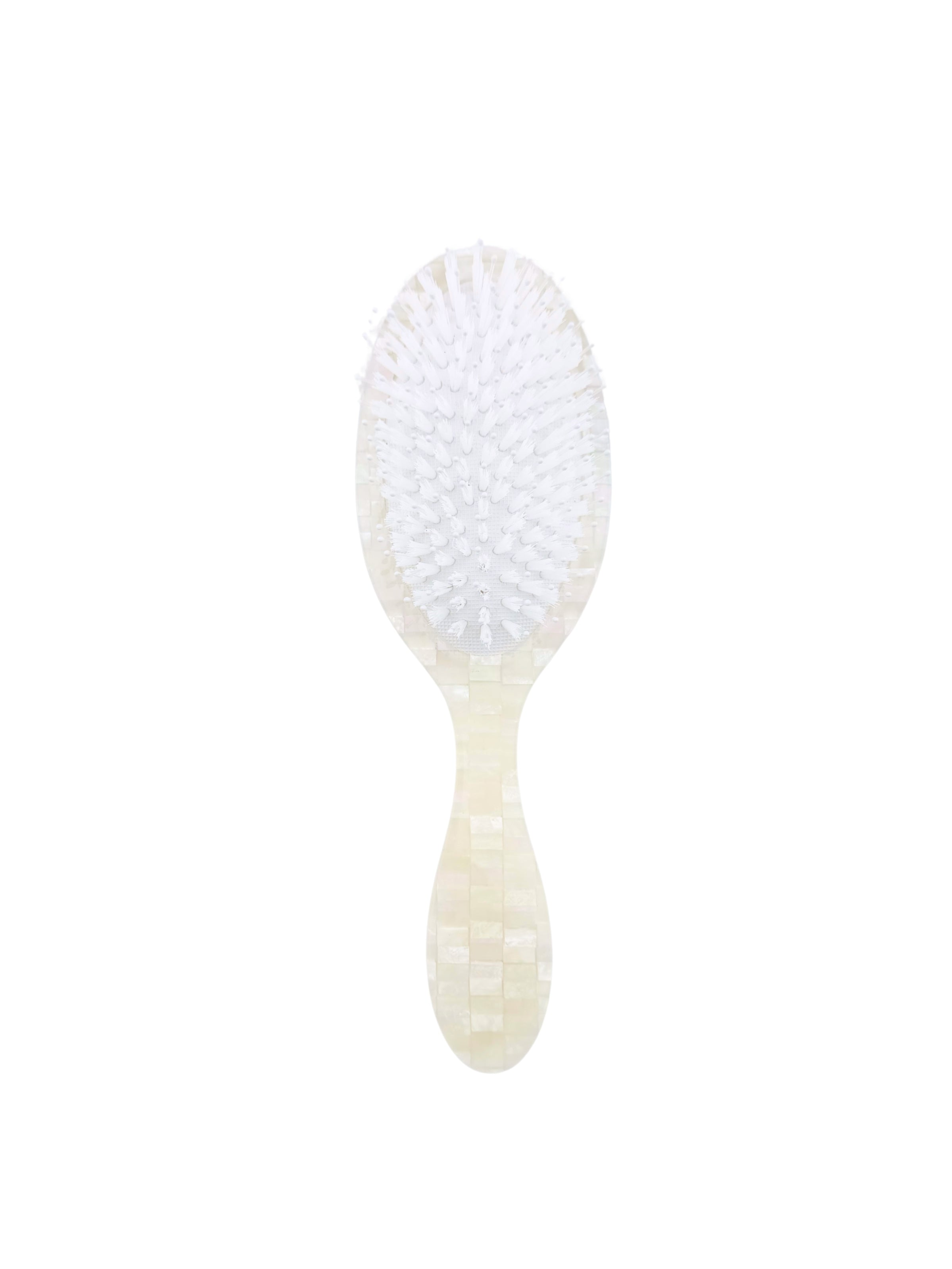 Hand-painted Paris Mosaic Amazing Hair Day Brush | Eco-Friendly