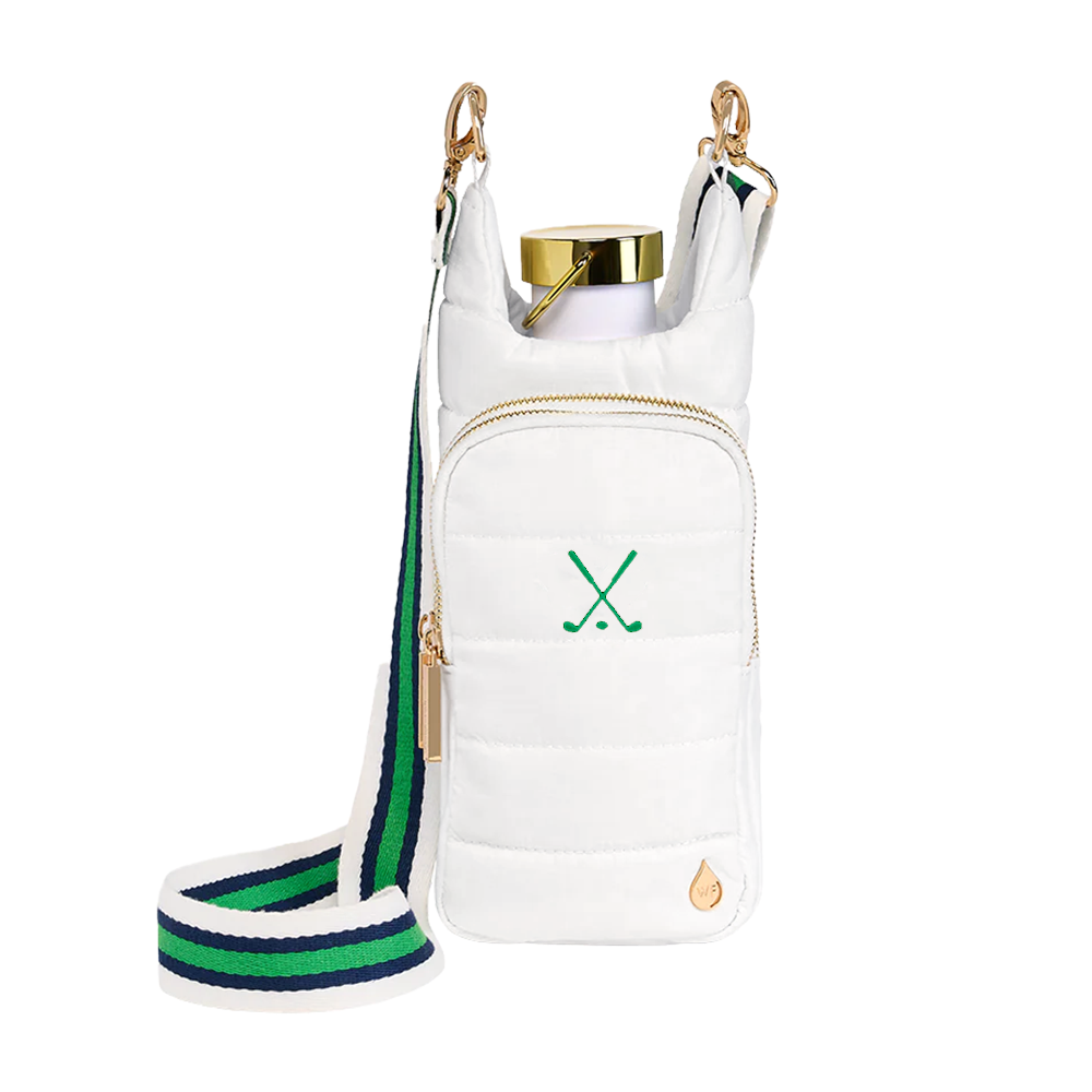 Wanderful White Hydrobag w/ Golf Embroidery