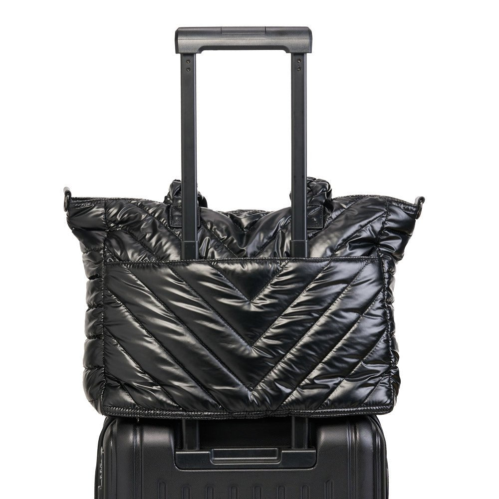 Black Quilted HydroTote