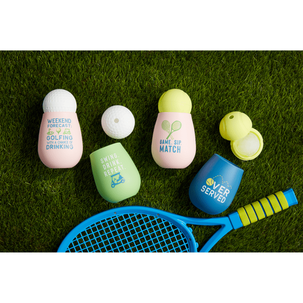 Overserved Ice Mold Wine Glass