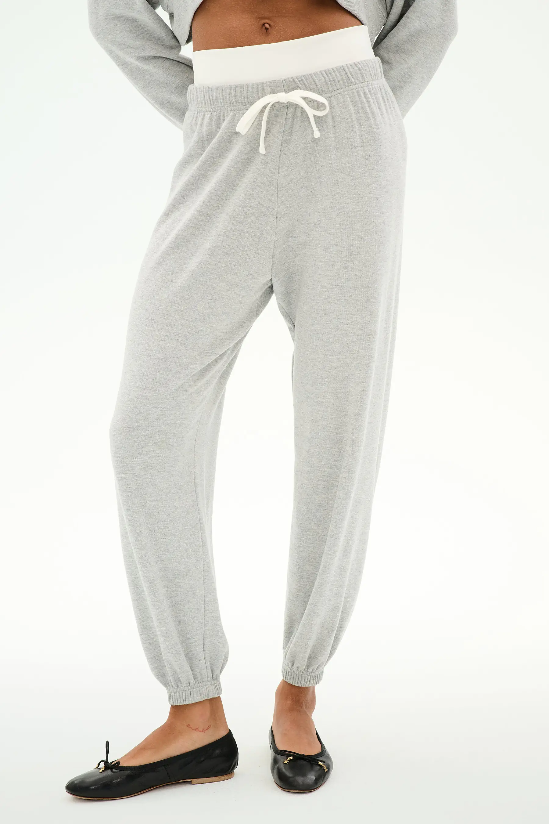Heather Grey / White