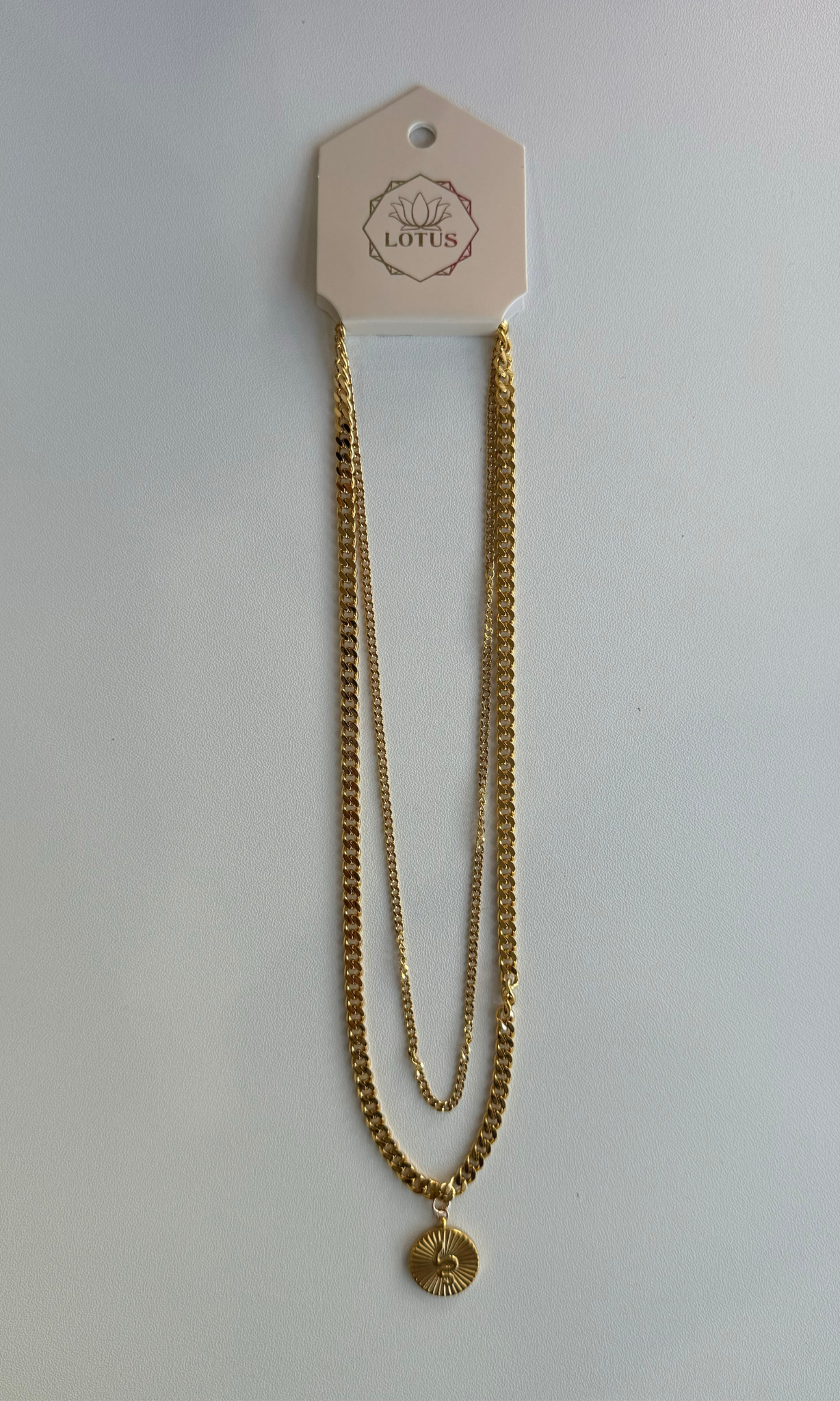 Gold Waterproof Layered Necklace