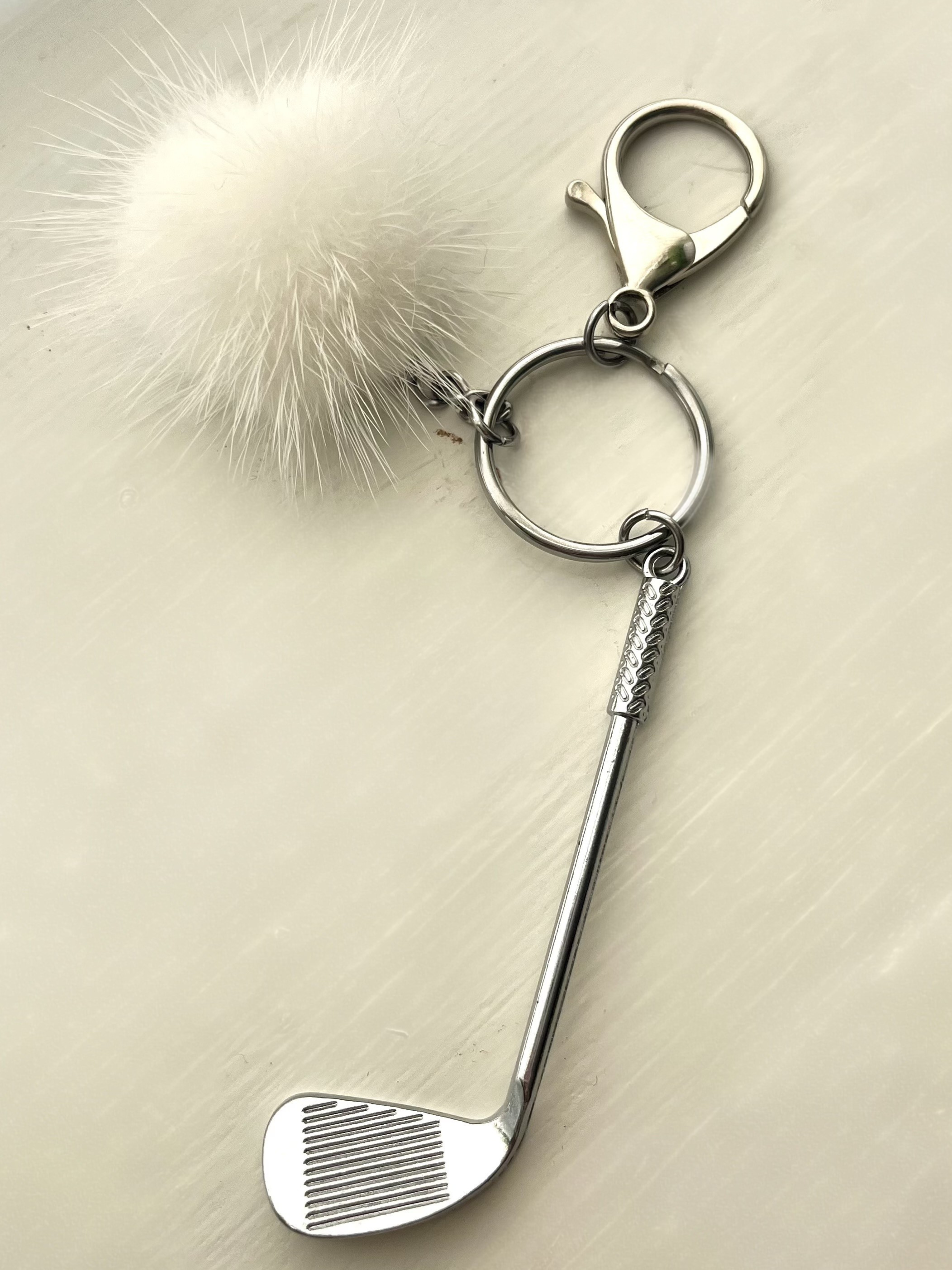 Mink Golf Keychain