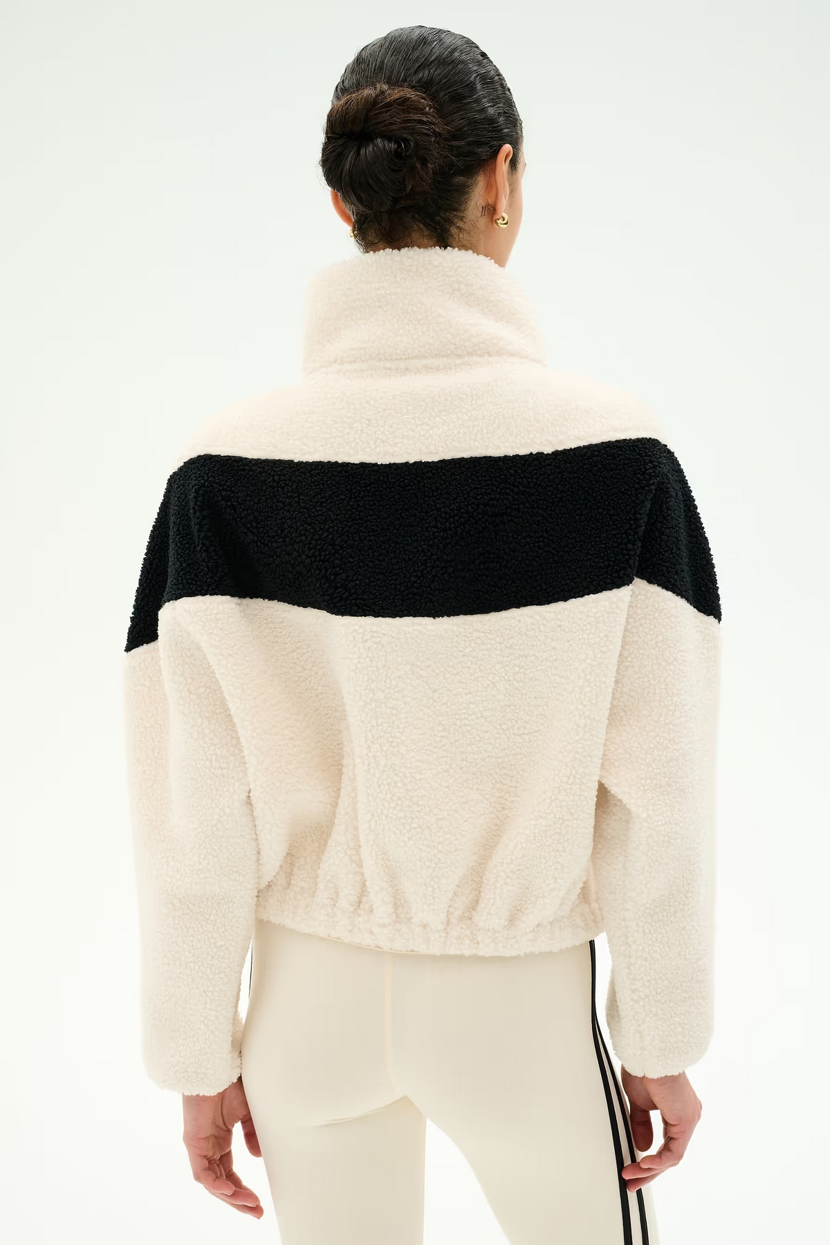 Lottie Chevron Sherpa Full Zip Jacket