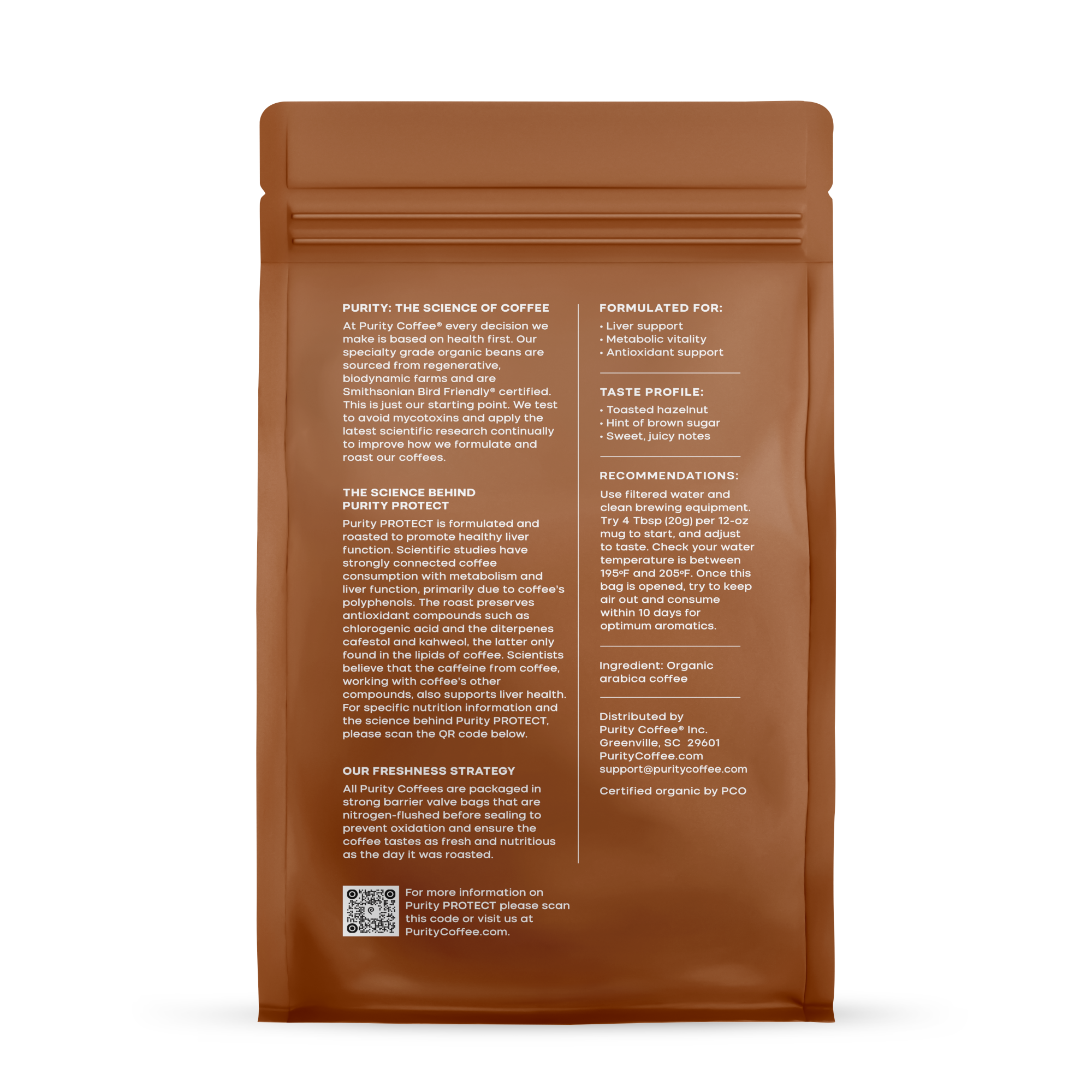 Organic Medium Roast Whole Bean Coffee|PROTECT