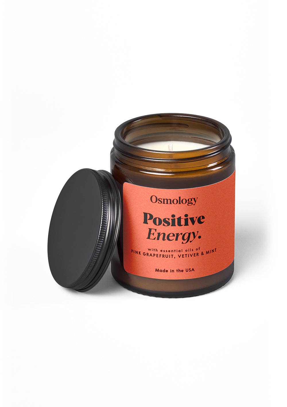 Positive Energy Scented Jar Candle - Pink Grapefruit Vetiver
