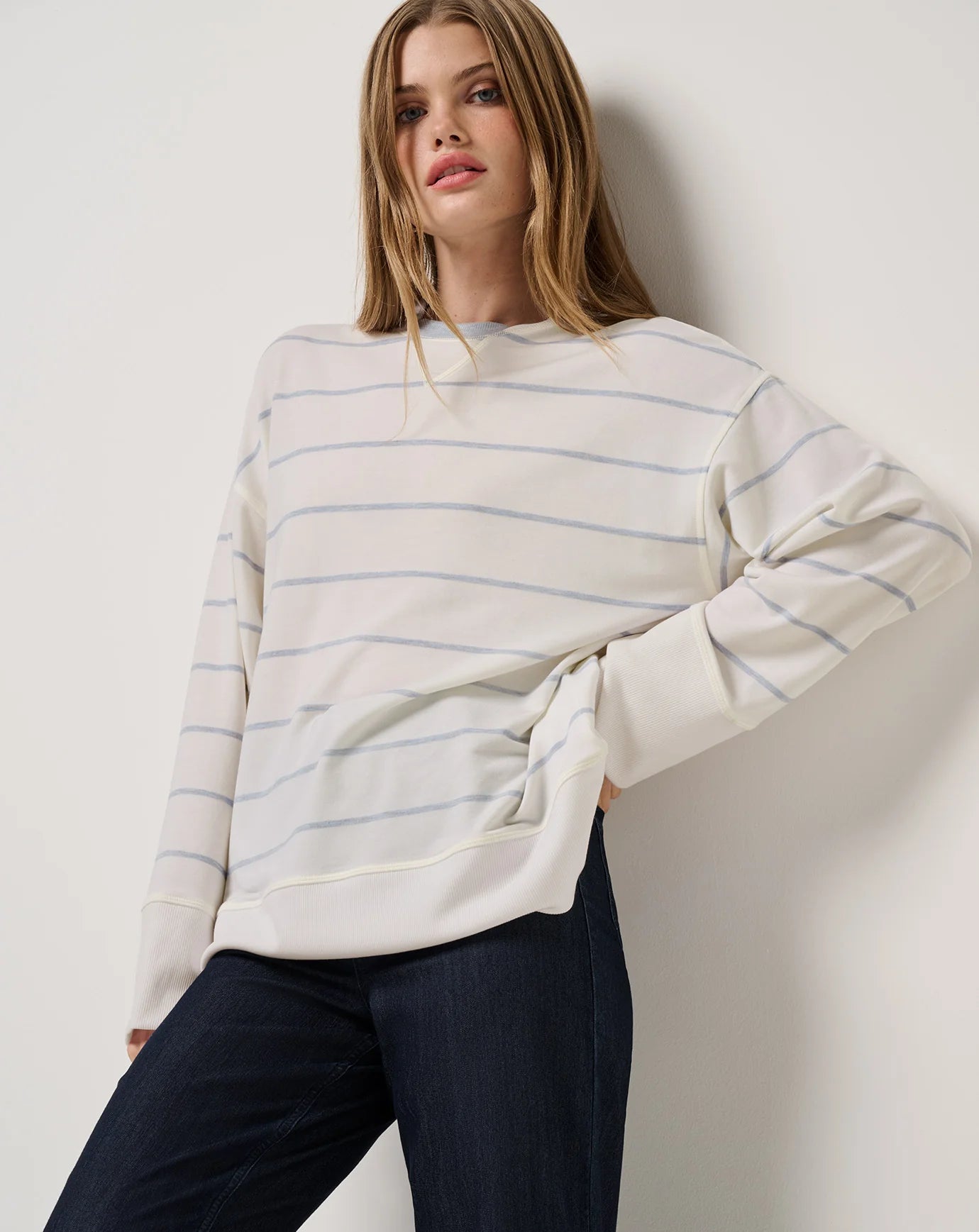 Cloud Terry Varsity Pullover