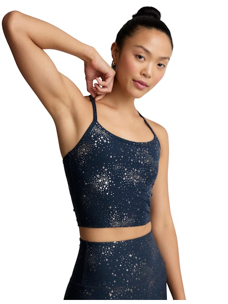 Softshine Slim Racerback Cropped Tank