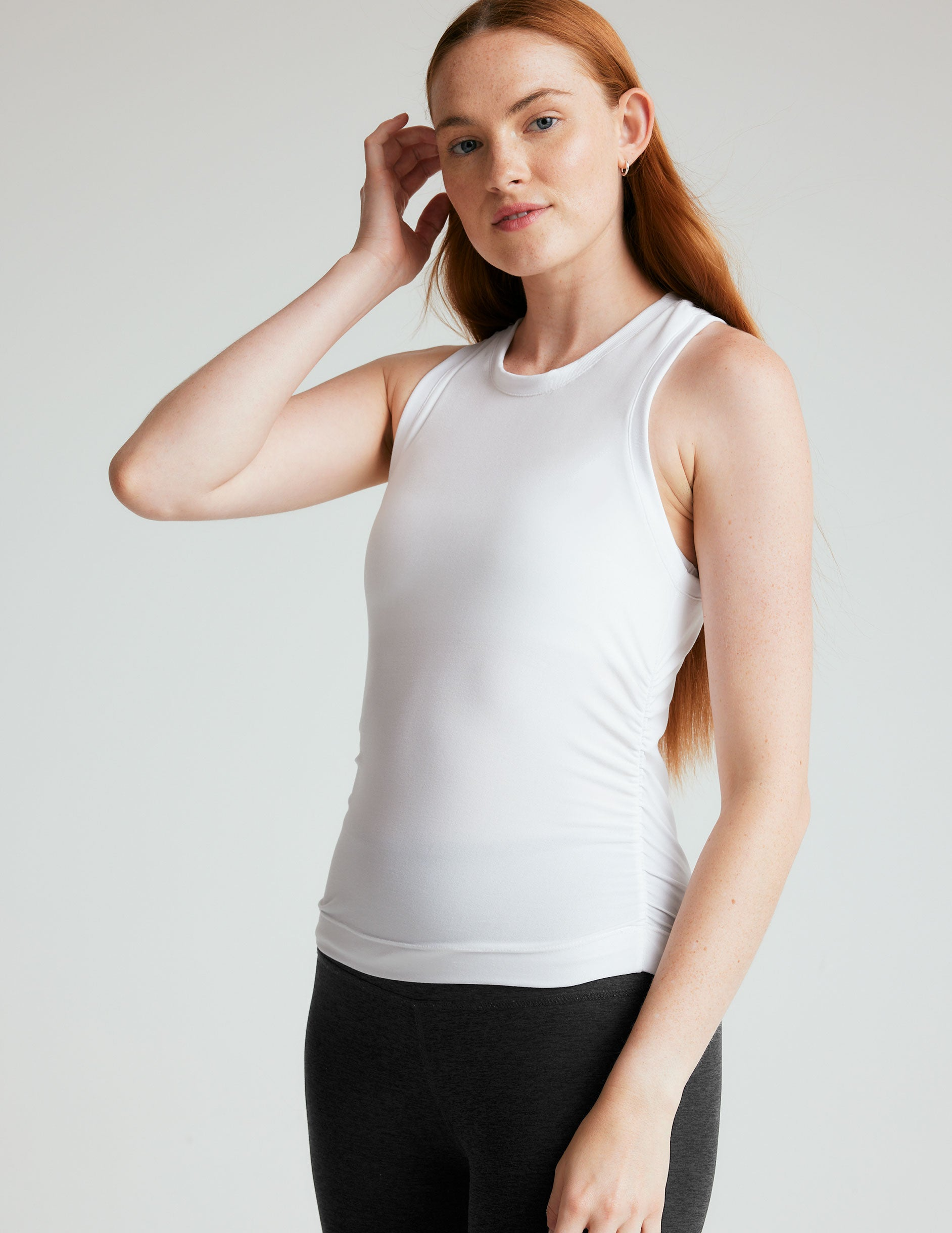 Featherweight Your Fit Shirred Tank