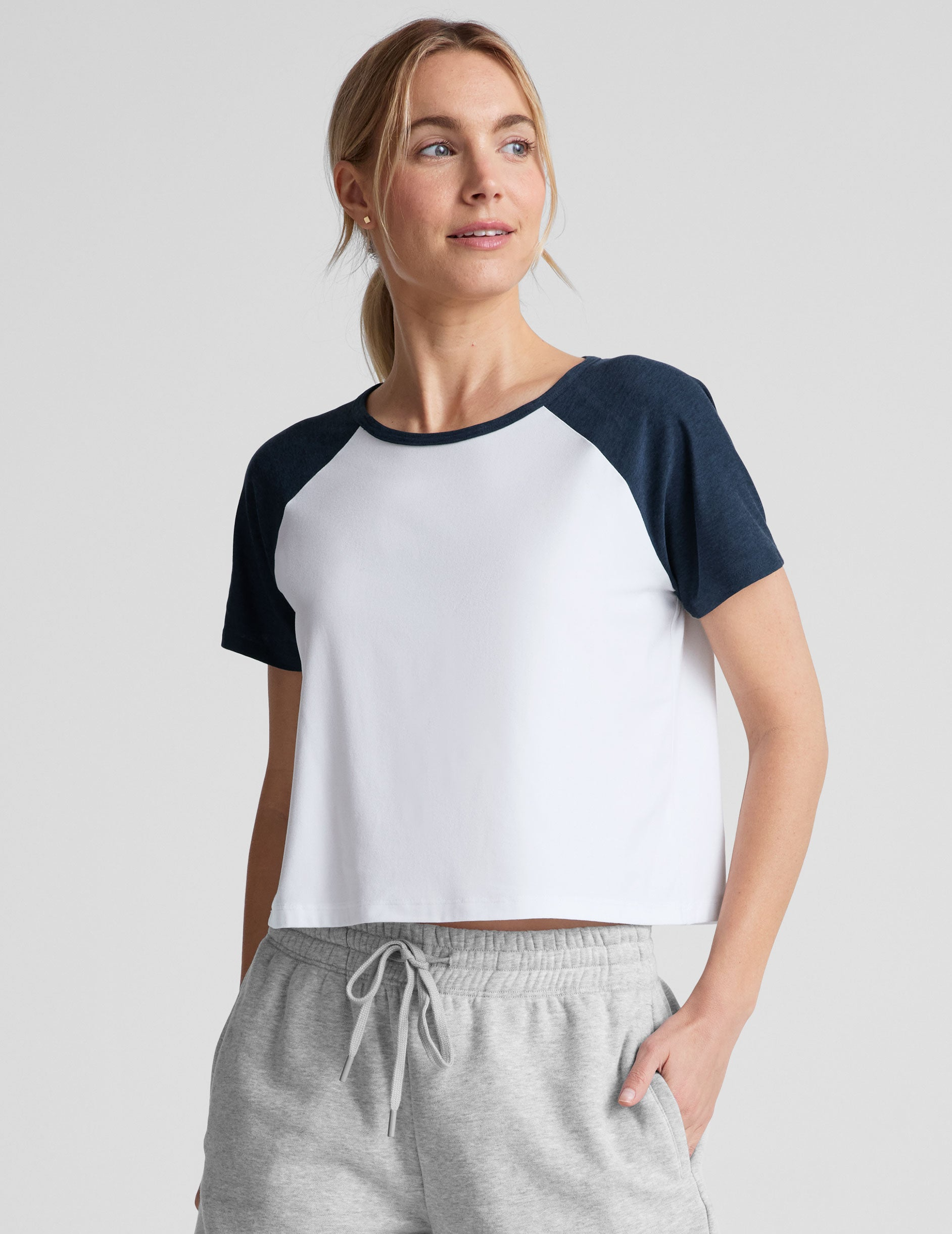 Featherweight Color Block Tee