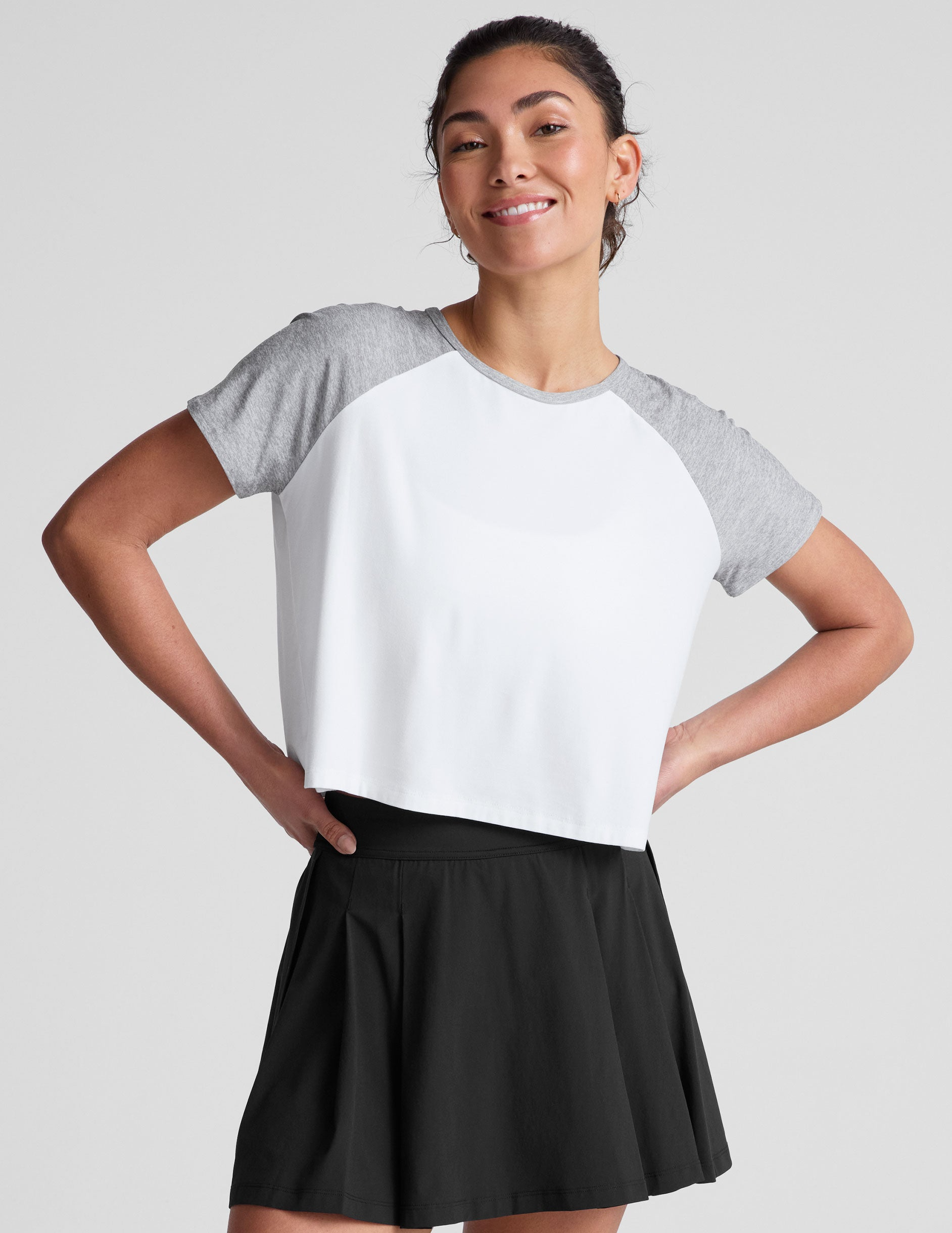 Featherweight Color Block Tee