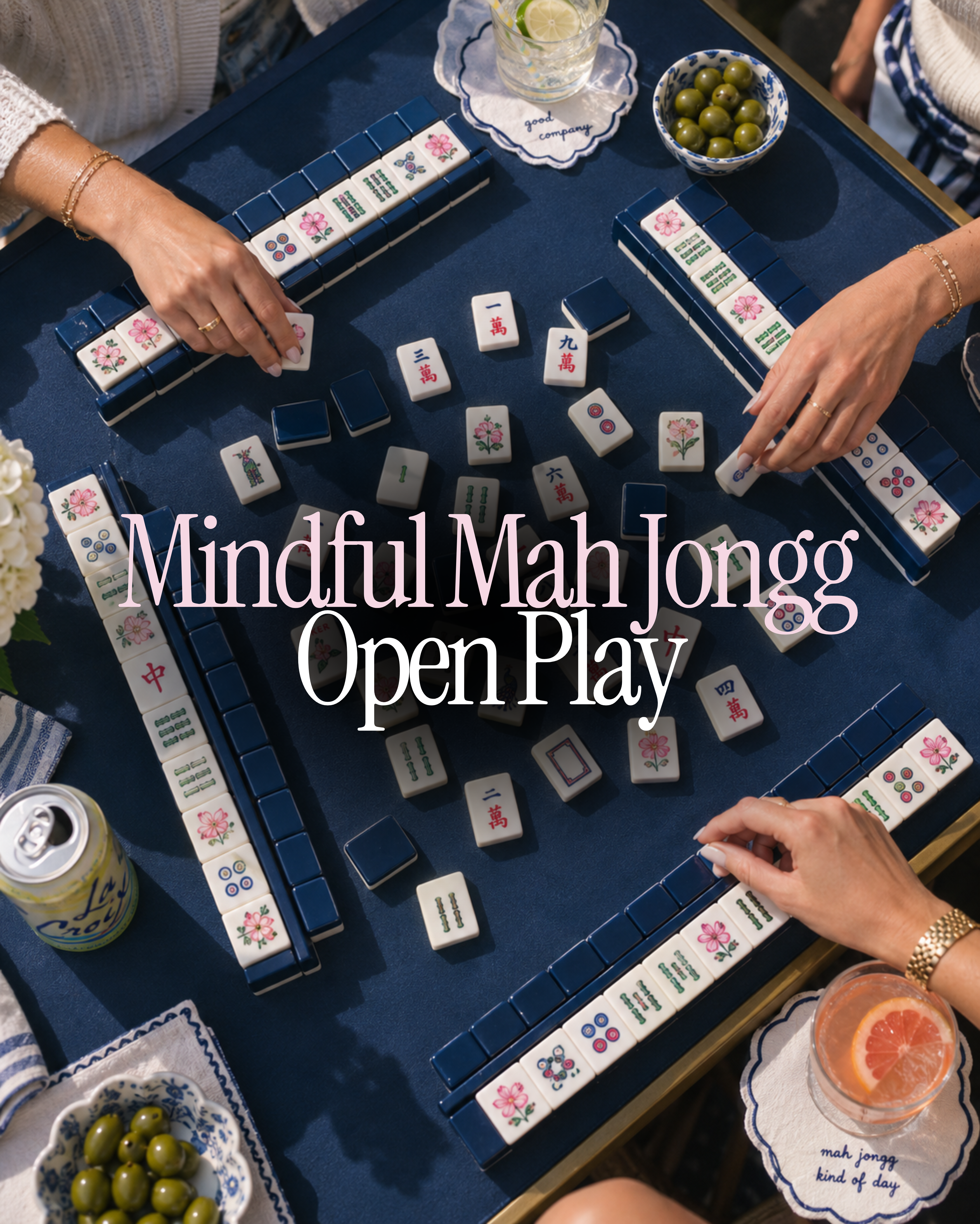 Mindful Mah Jongg Open Play Wednesday, October 28 | 10:00 AM – 12:00 PM