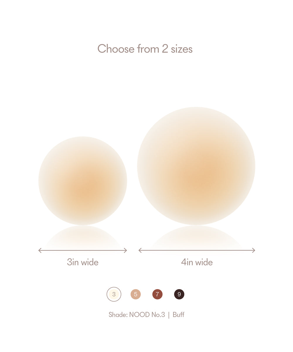 No-Show Reusable Adhesive Nipple Covers