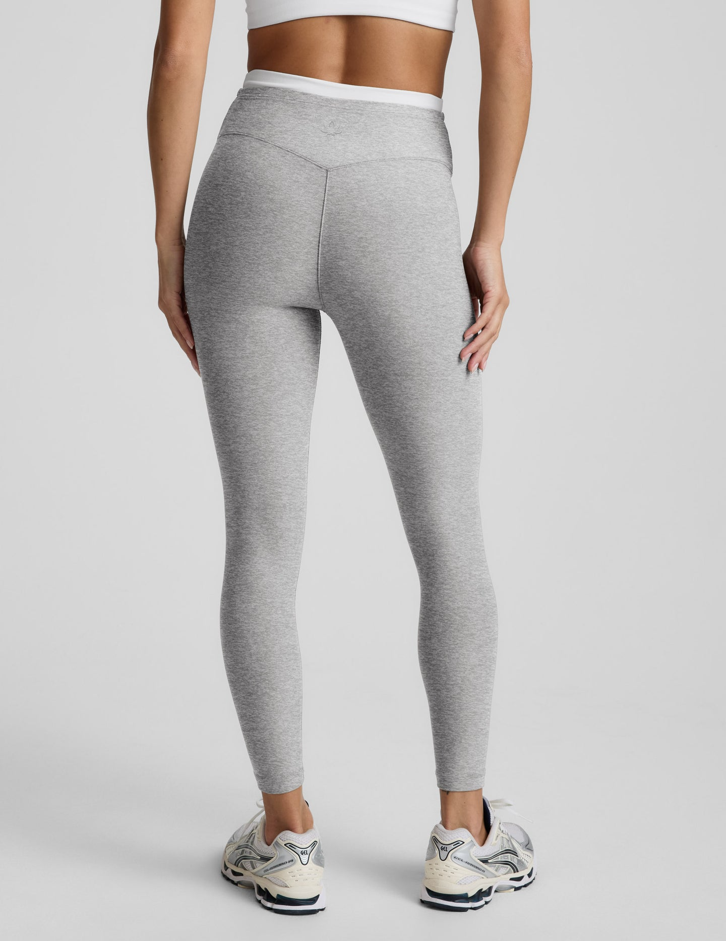 Spacedye Layered High Waisted Midi Legging