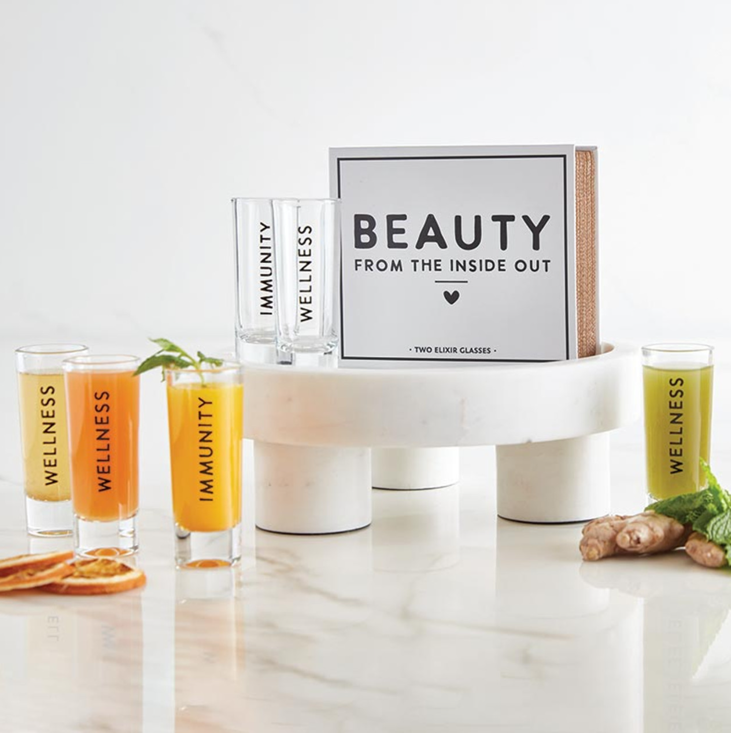 Elixir Glass Book Box