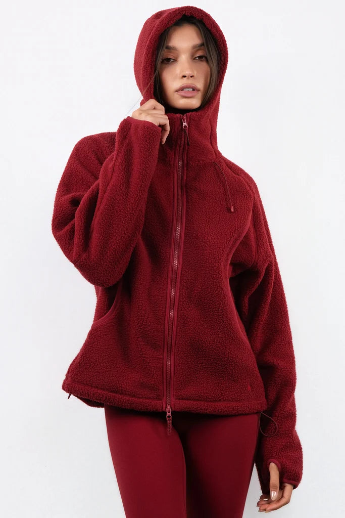 Vitality Polar Fleece Full Zip Hoodie