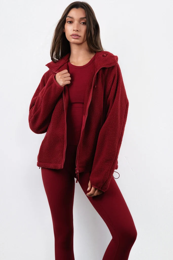 Vitality Polar Fleece Full Zip Hoodie