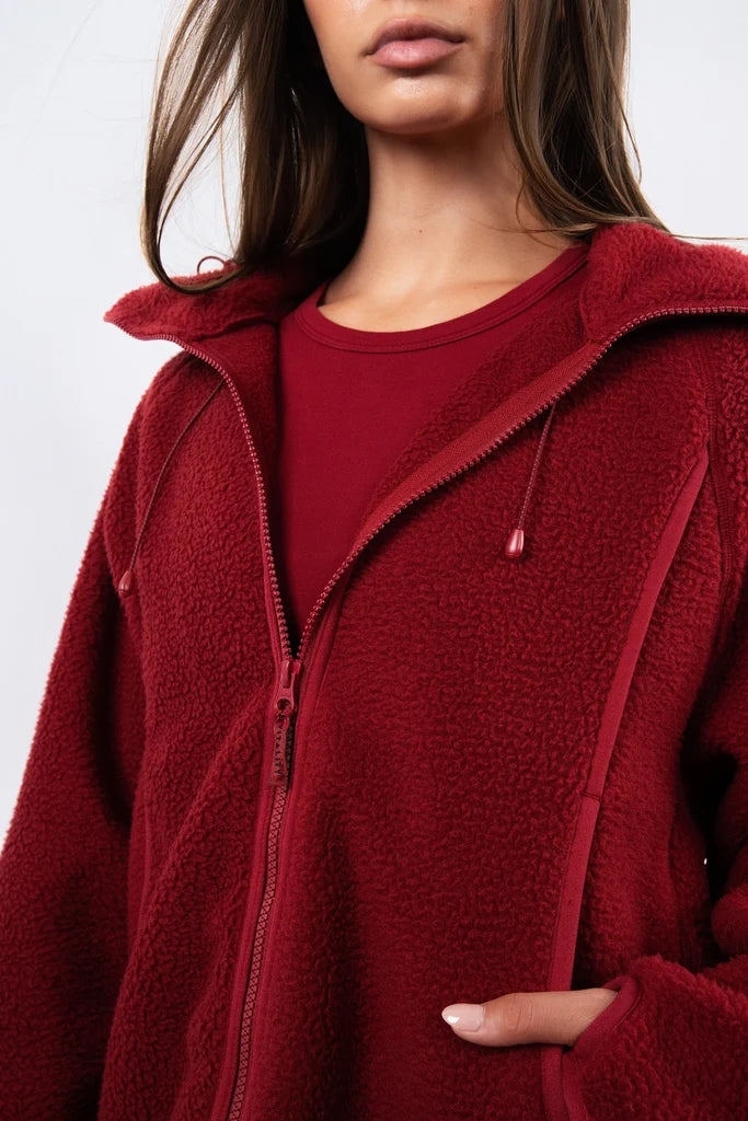 Vitality Polar Fleece Full Zip Hoodie