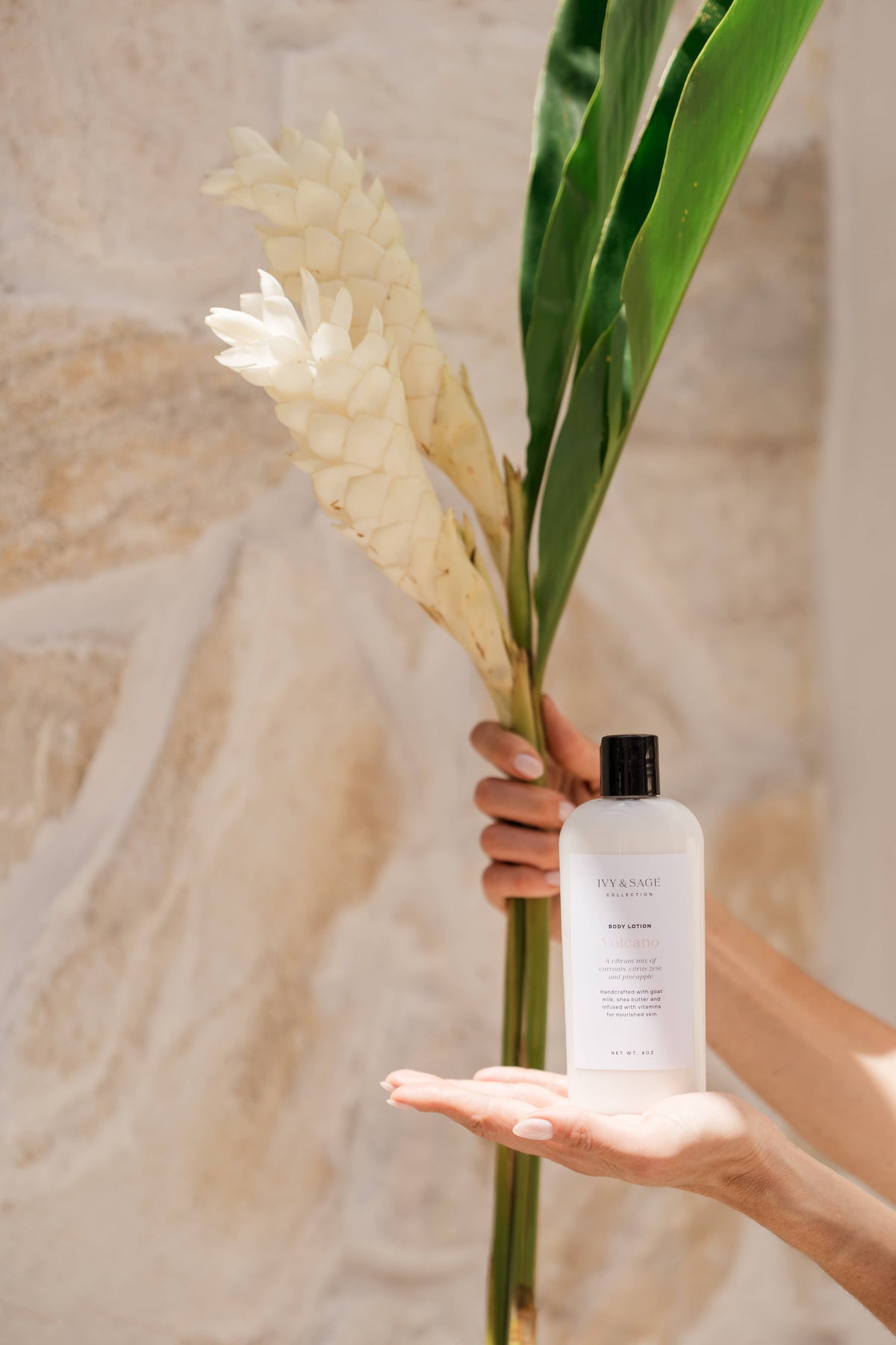 White Lotus Goat Milk Lotion – (8oz)