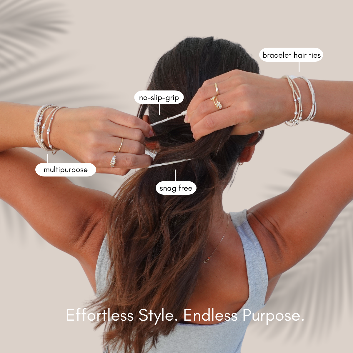 Mist Hair Tie Bracelets